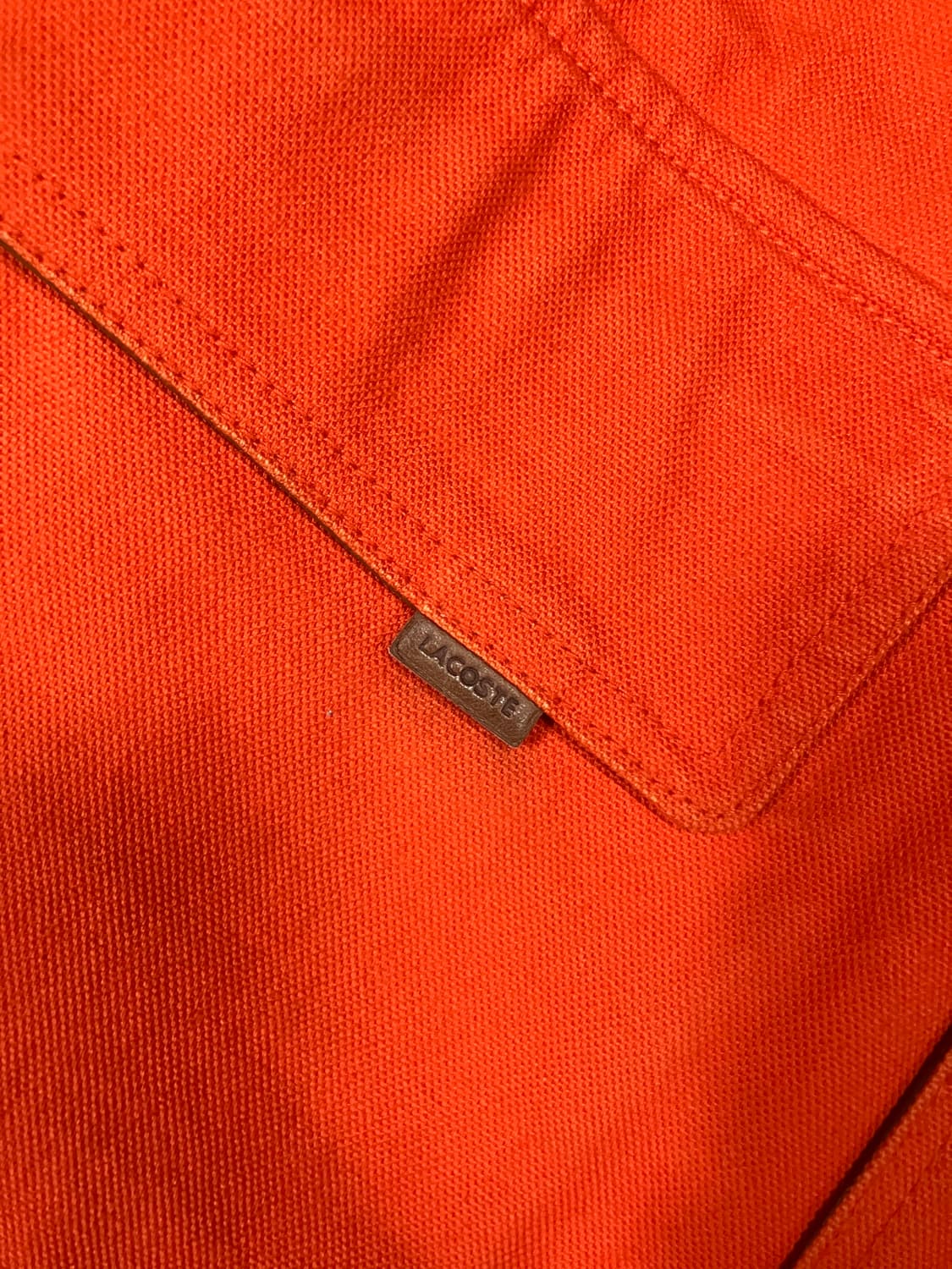 라코스테 오렌지 후드 자켓 48 상품이미지6
