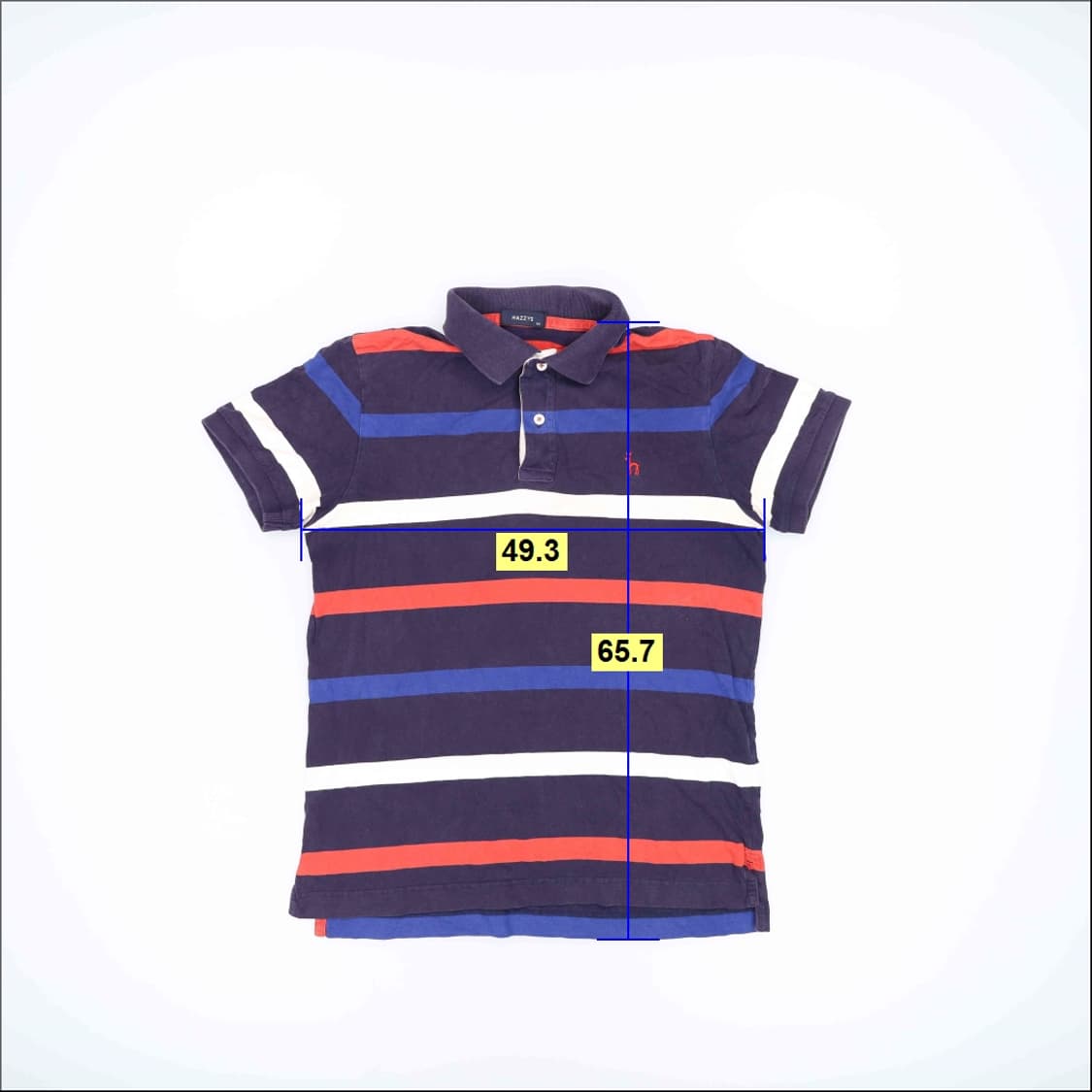 105 헤지스 여성 스트라이프 카라티 0309H1 상품이미지5