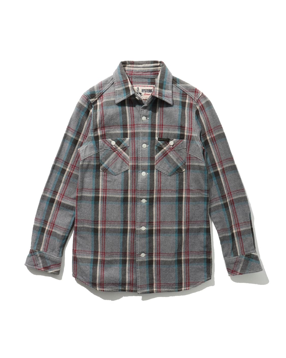 HYSTERIC GLAMOUR Plaid Flannel Shirt 상품이미지1