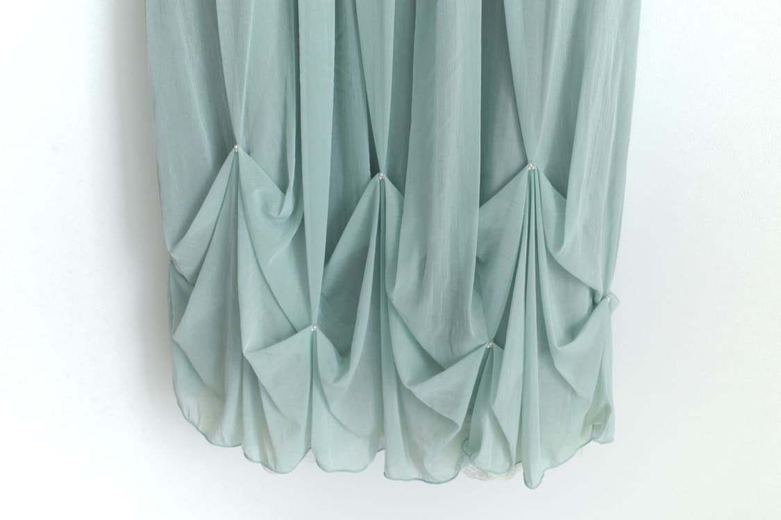shirring draping one-piece 상품이미지4