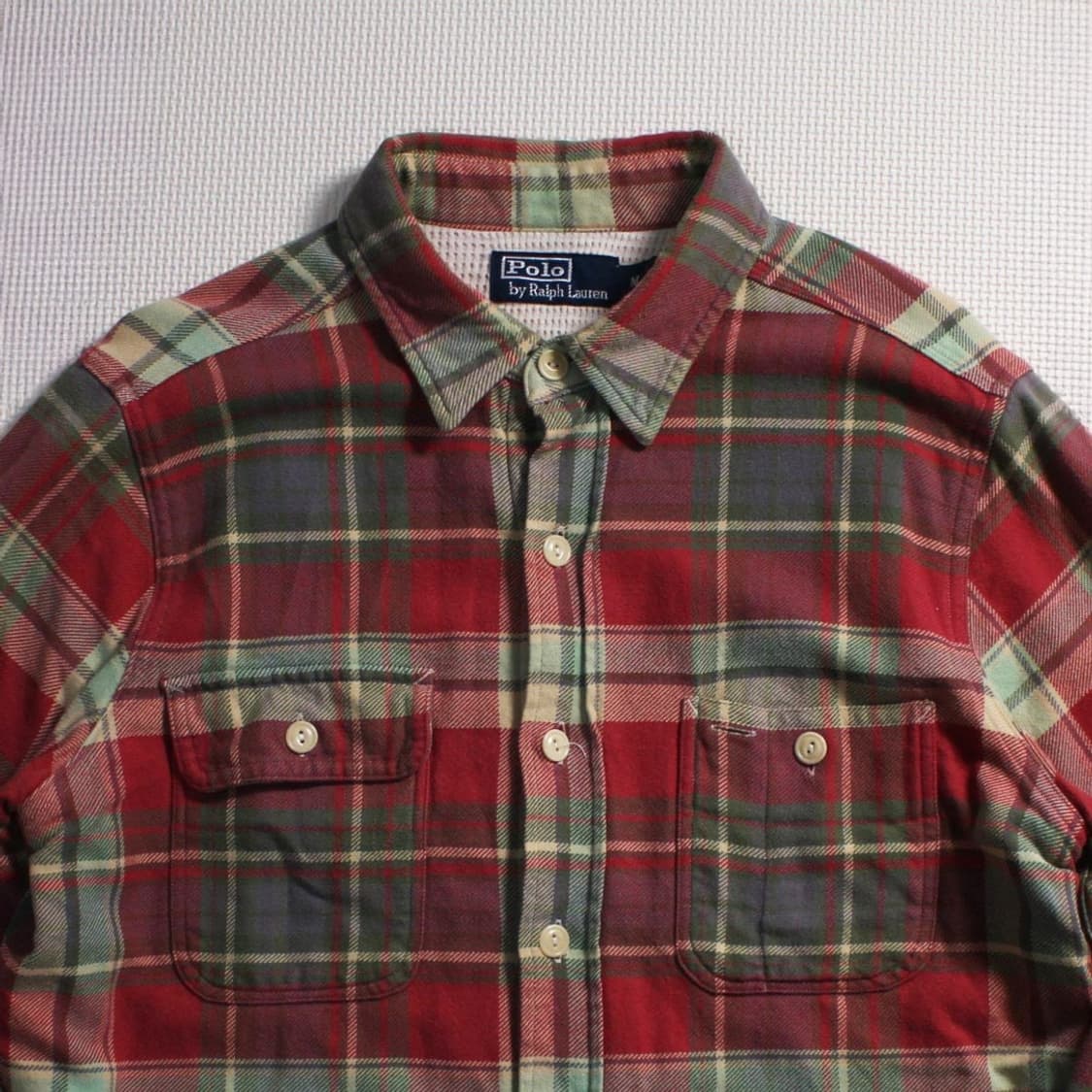 폴로 랄프로렌 플란넬 체크 셔츠 상품이미지4