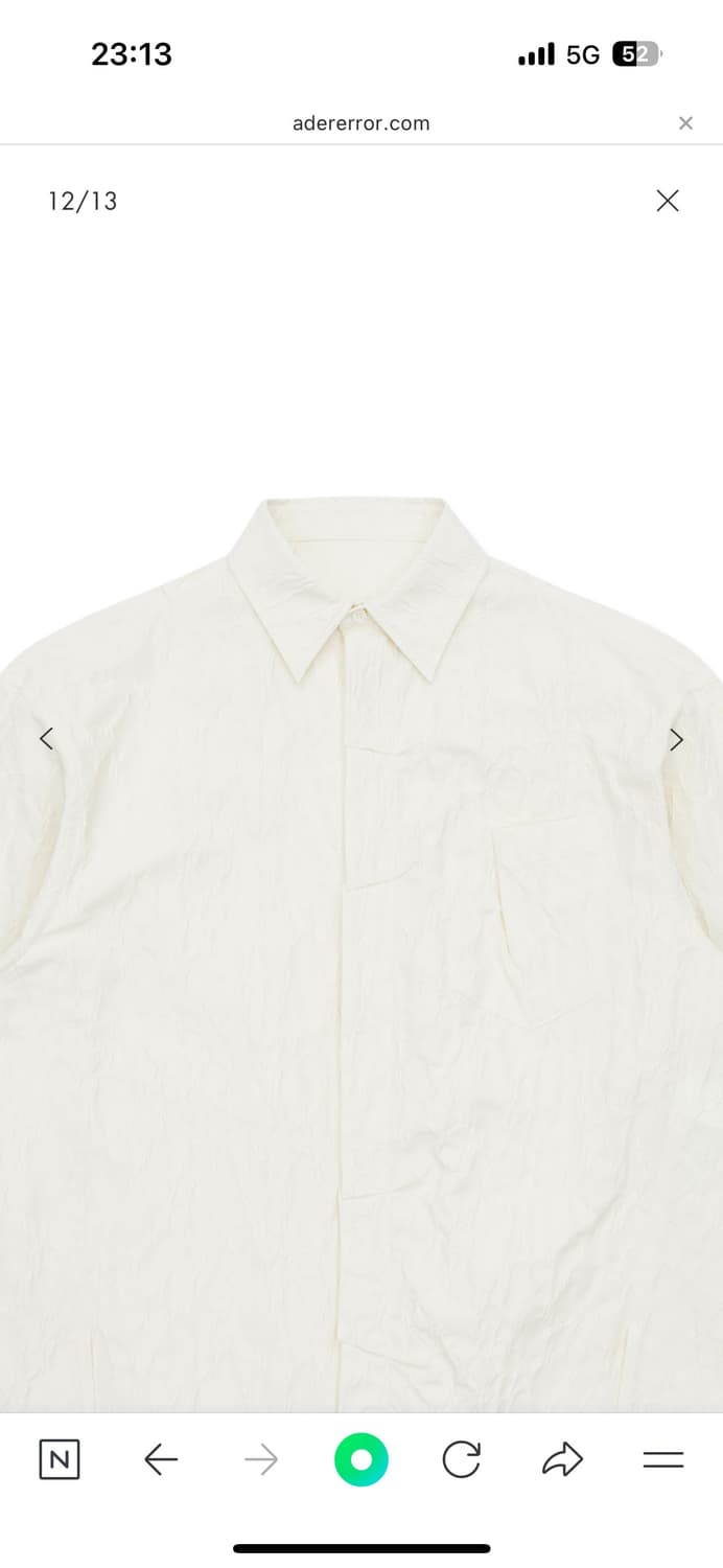 아더에러 셔츠 상품이미지2