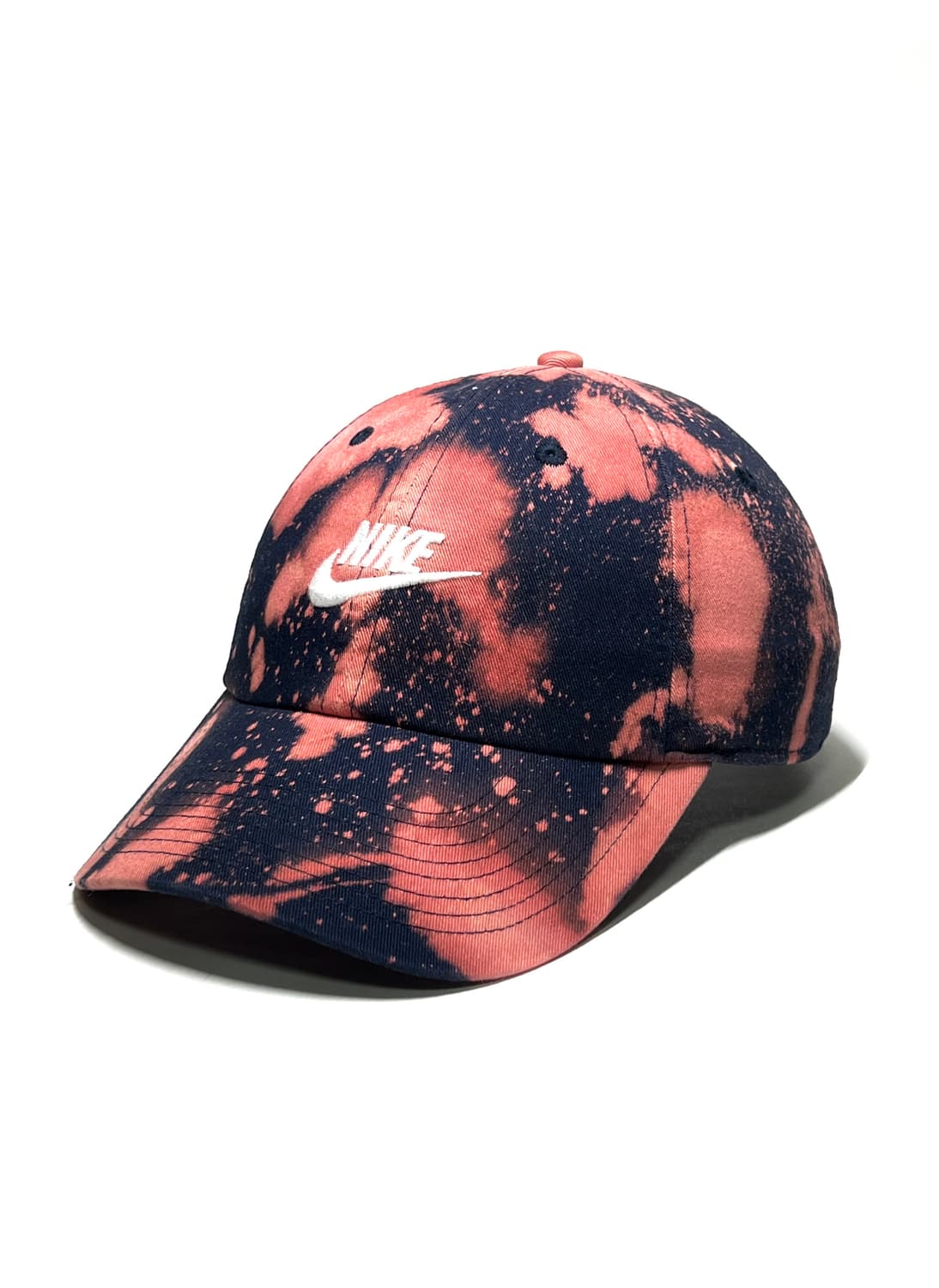 NIKE 나이키 초레어 빈티지 커스텀 타이다이 네이비/핑크 볼캡 모자 상품이미지1