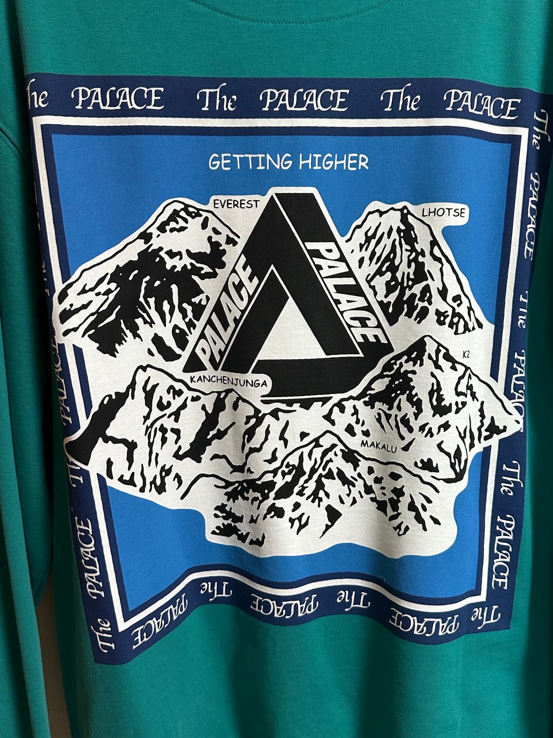 팔라스 PALACE 민트 컬러 후드 XL 상품이미지3