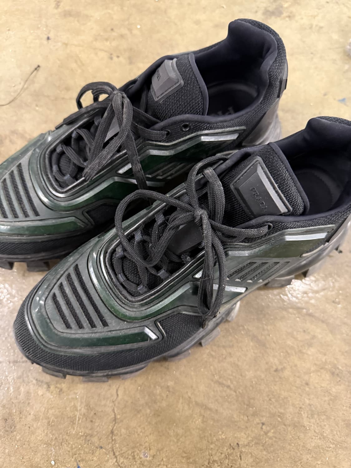 프라다 정품 클라우드버스트 썬더 스니커즈 블랙 9 상품이미지5