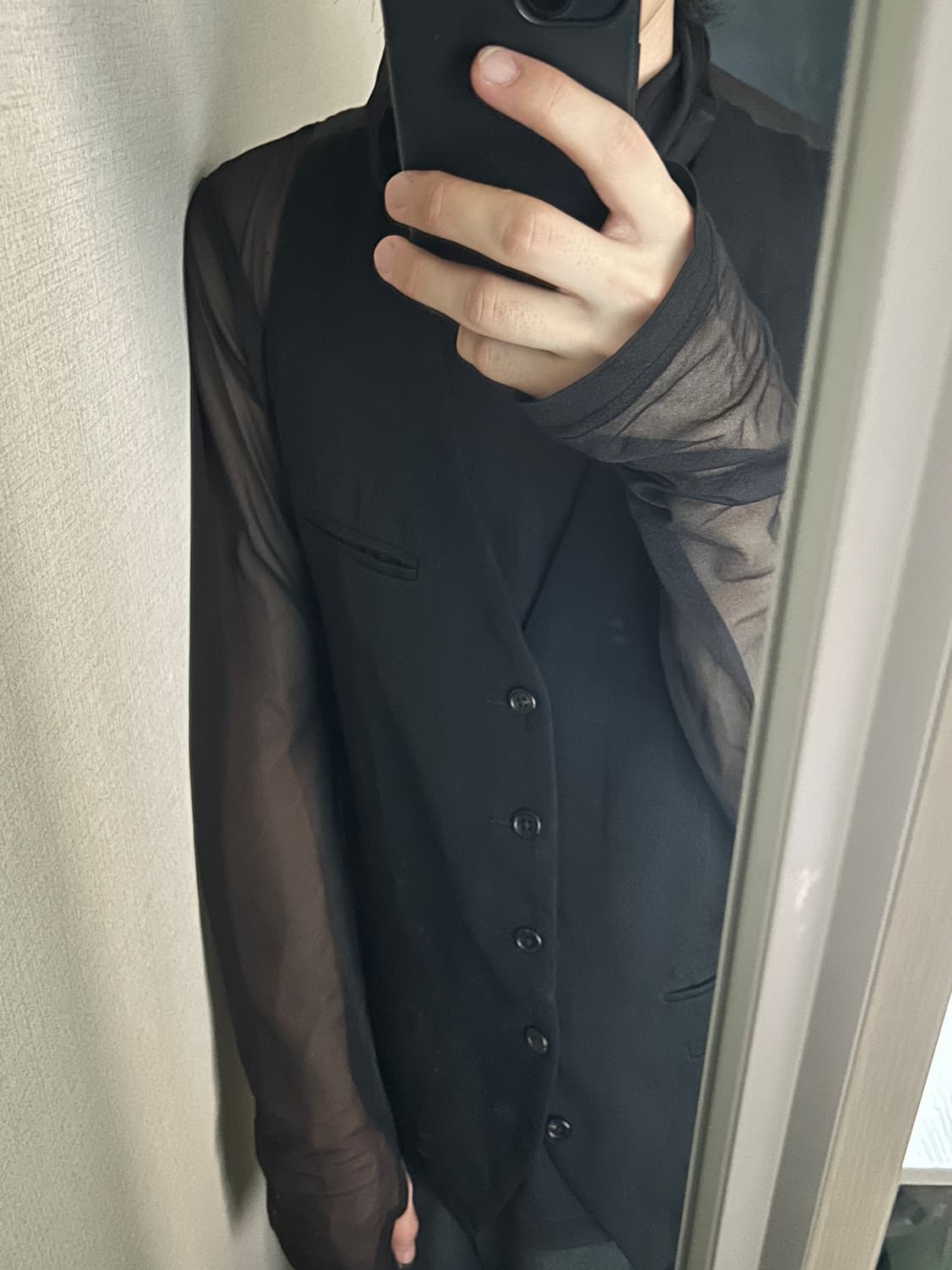 08fw 앤드뮐미스터 back straps wool best 상품이미지2