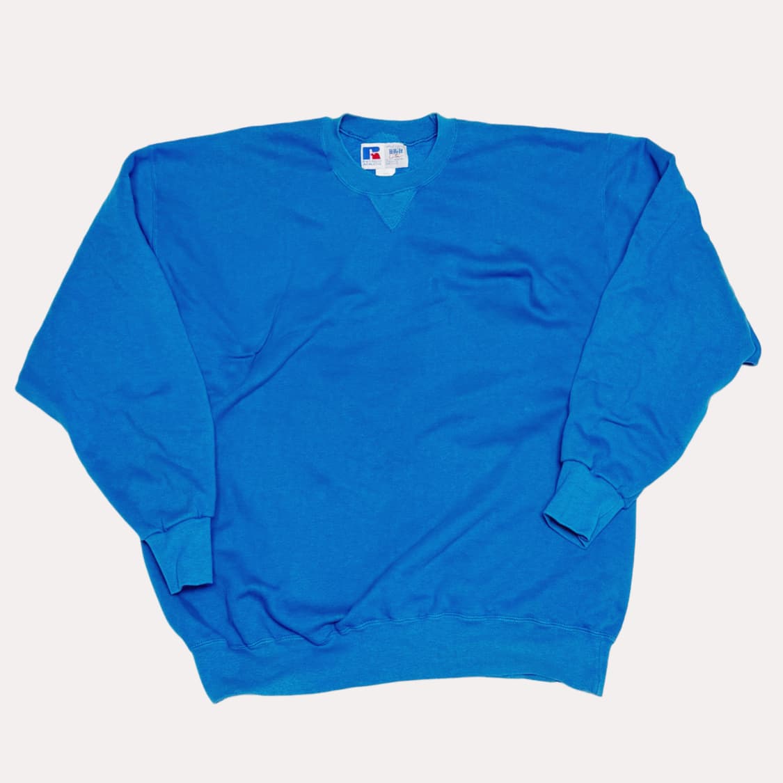 90s Russell high cotton sky blueXXXL USA 상품이미지1