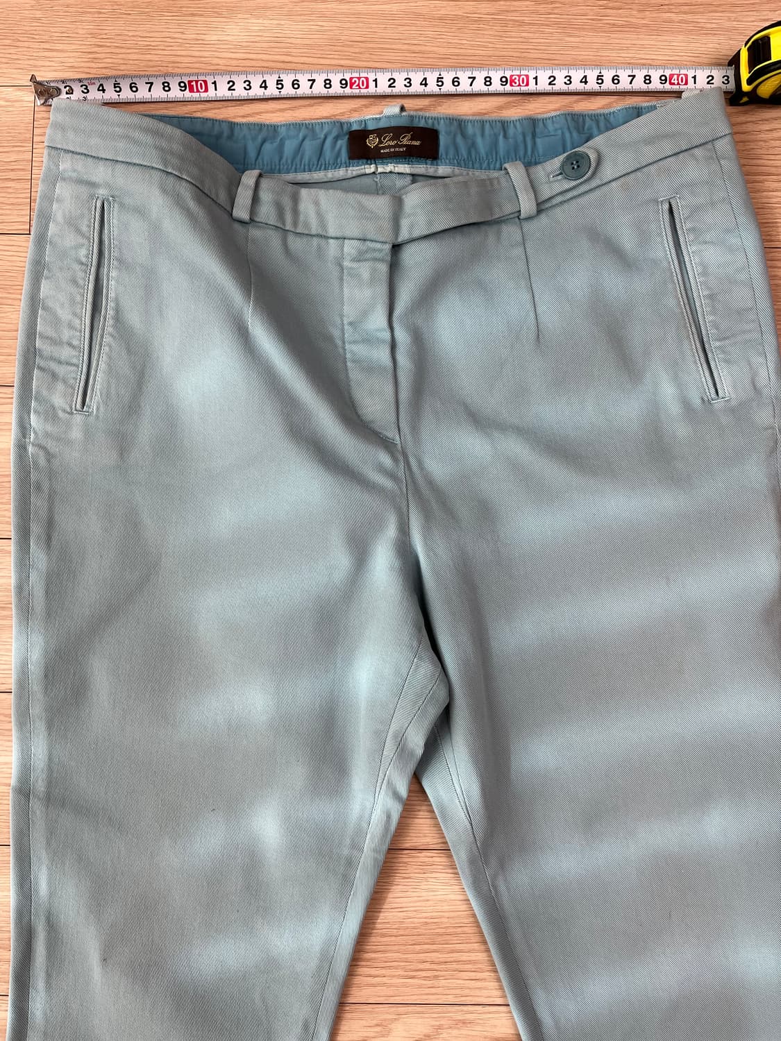 로로피아나 남성 아쿠아 바지 정품 상품이미지7