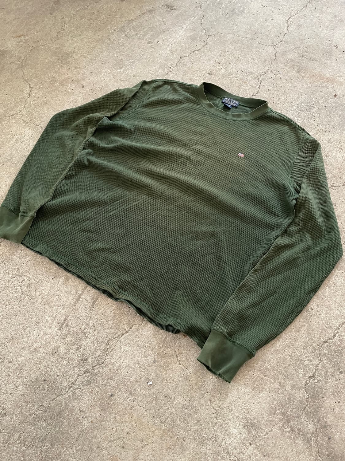 90-00s Polo jeans Distressed Thermal 상품이미지4