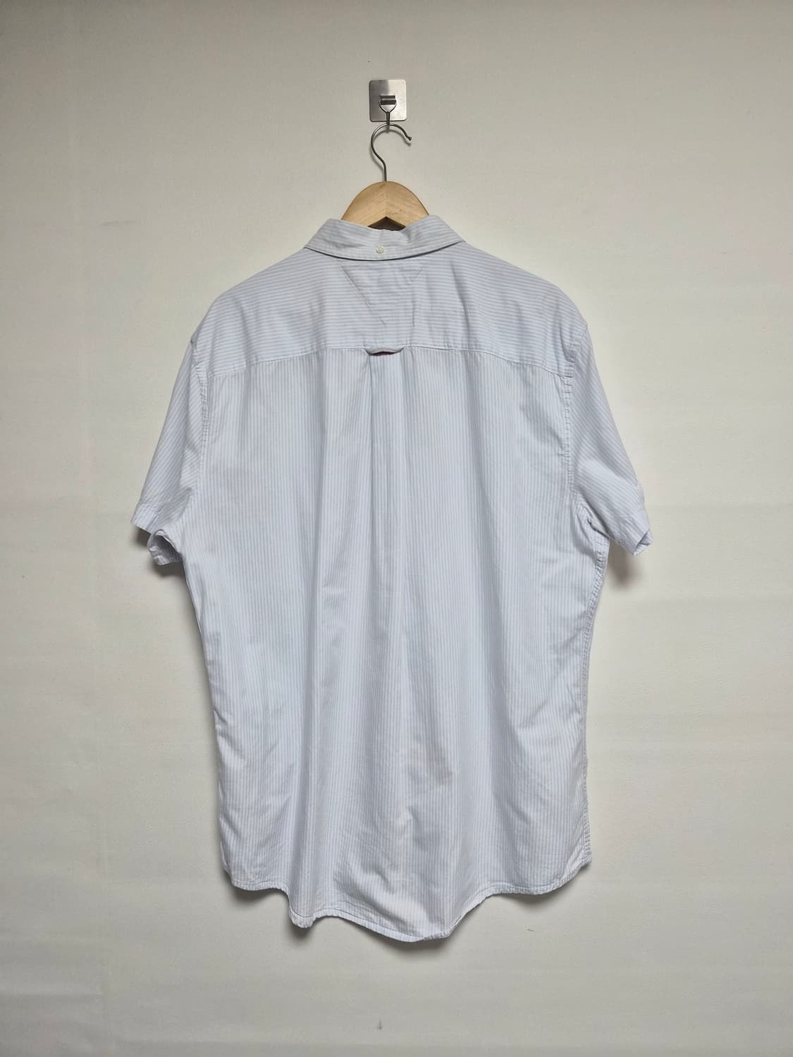 타미힐피거Tommy 옥스포드 스트라이프 반팔셔츠 XL - S366 상품이미지2