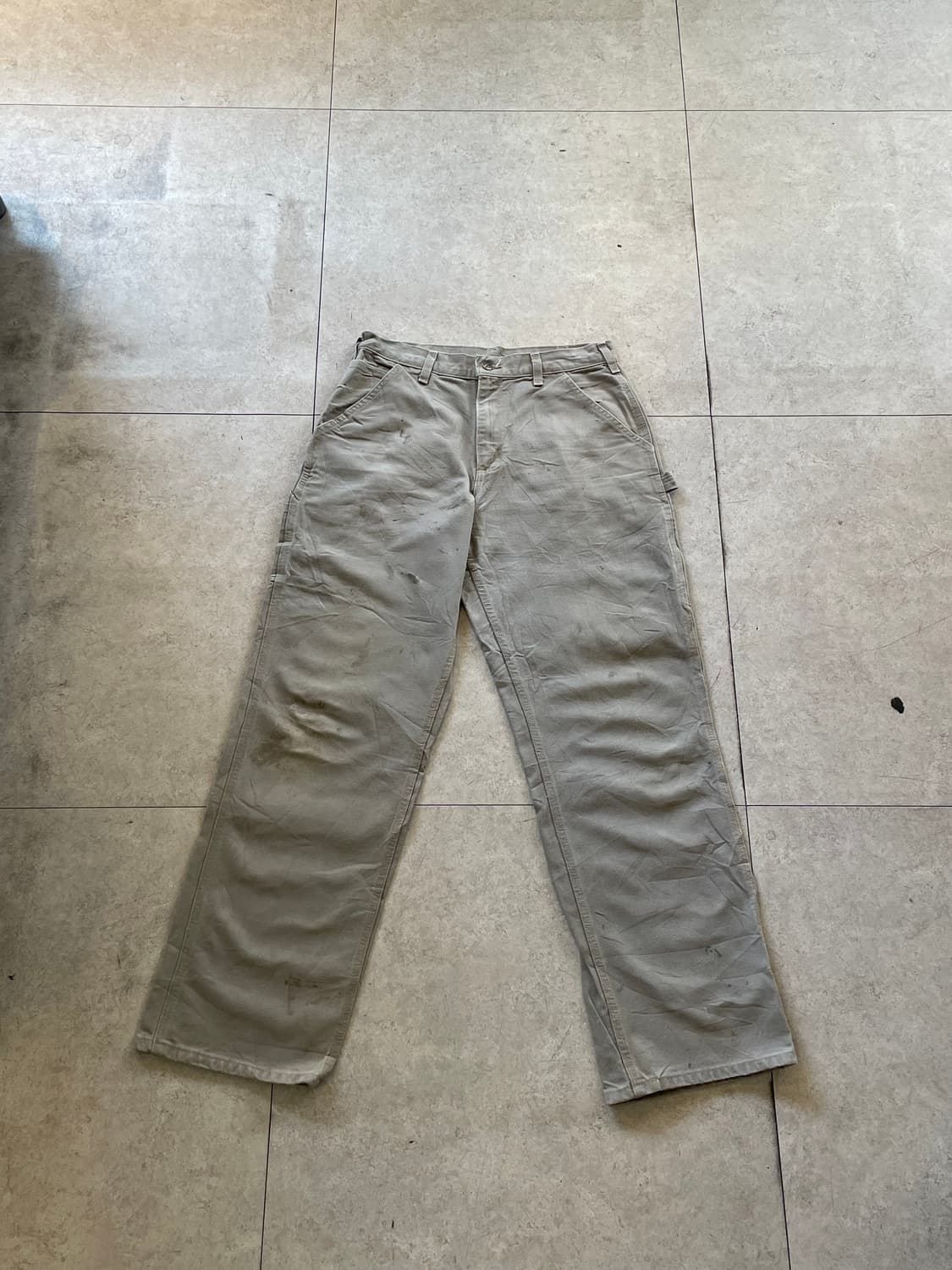 칼하트 베이지 카펜더 팬츠 상품이미지9