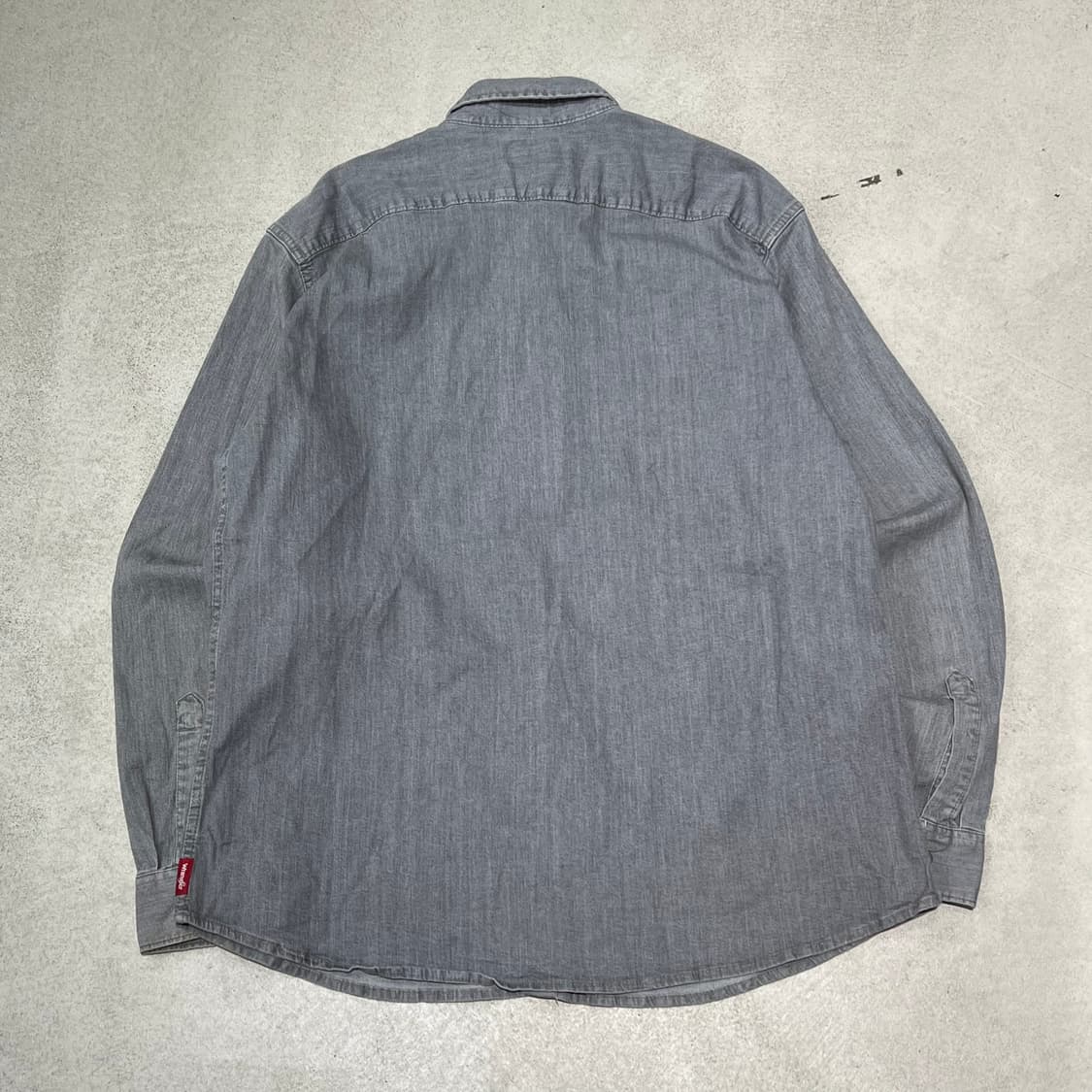 랭글러 그레이 워크셔츠 s10417 상품이미지2