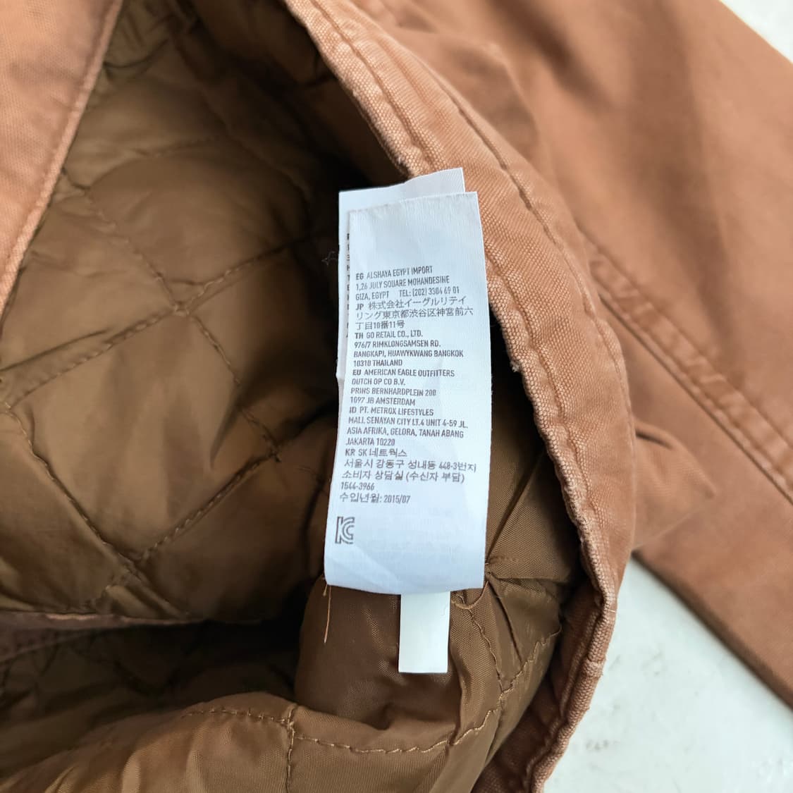 아메리칸 이글 빈티지 코튼 캔버스 필드 자켓 S 상품이미지7