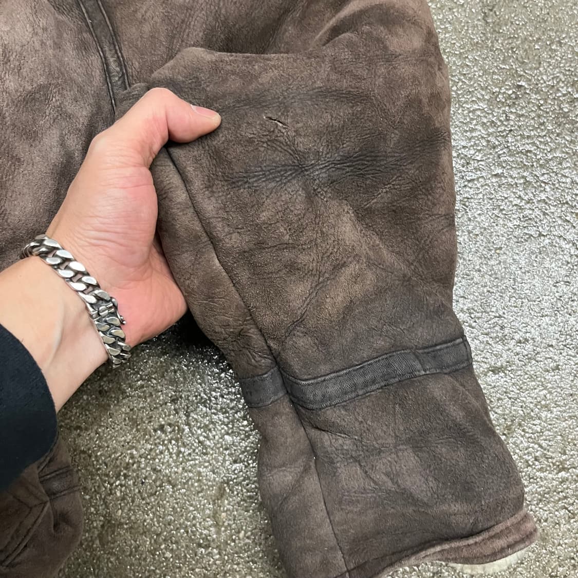 빈티지 B-3 양가죽 무스탕 (110) 상품이미지9