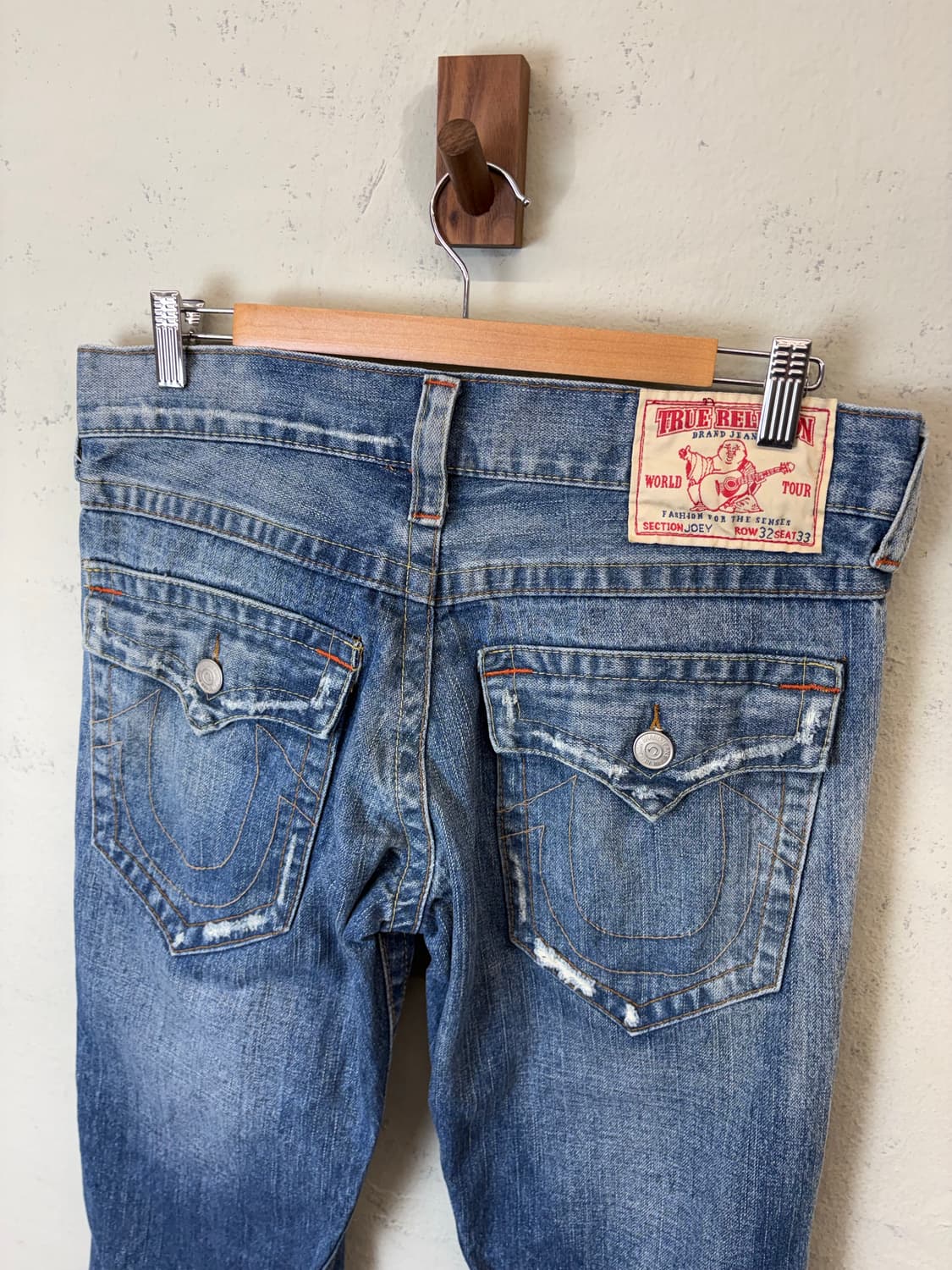 트루릴리전 빈티지 데님 부츠컷 팬츠 상품이미지4