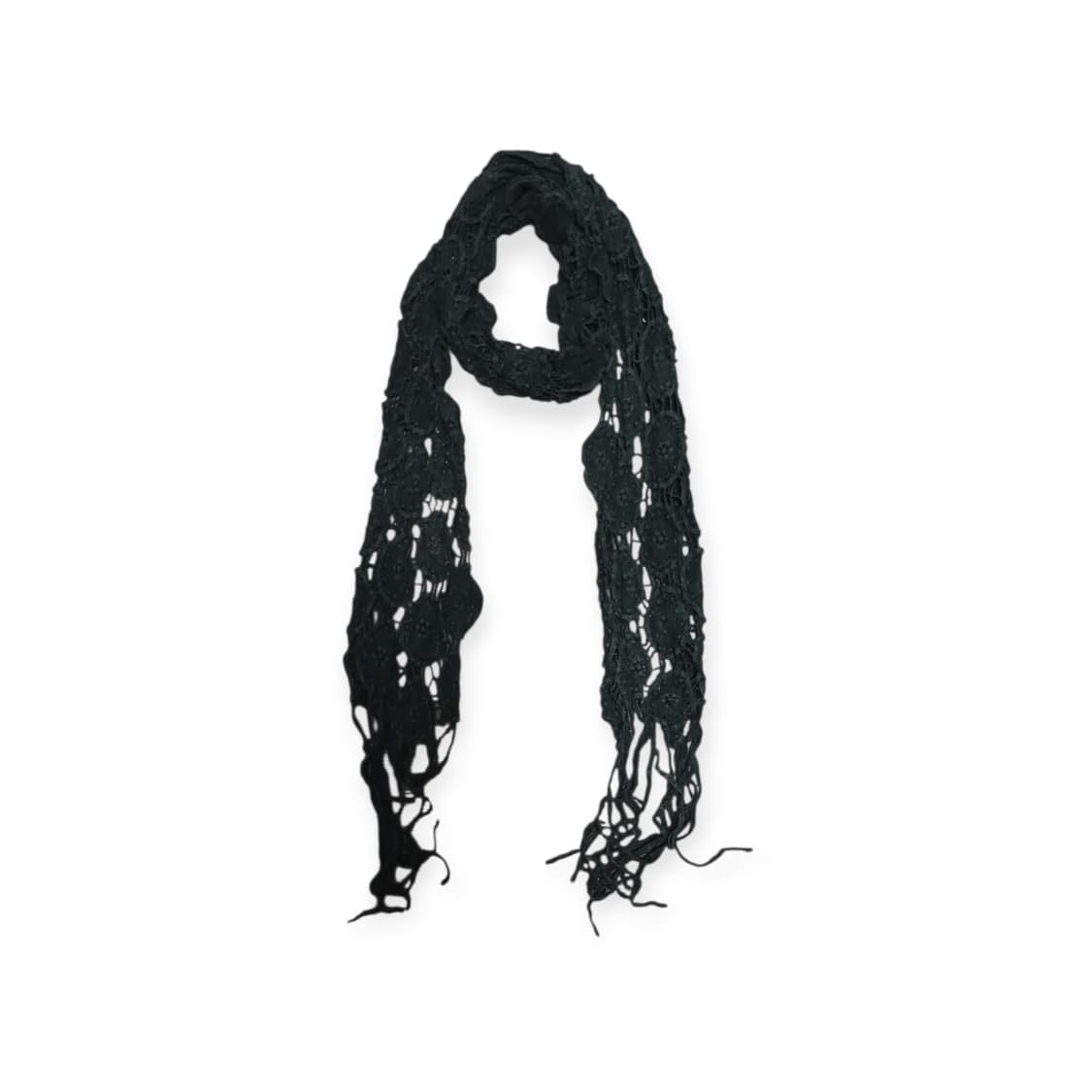 뜨개 블랙스카프  상품이미지1