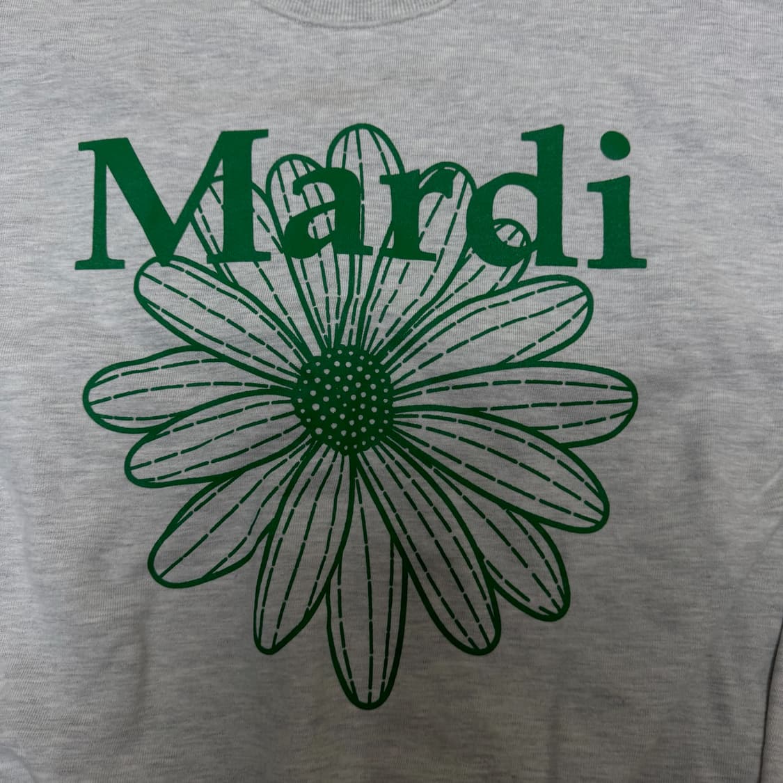 마르디메크르디 플라워 맨투맨 FREE 상품이미지3