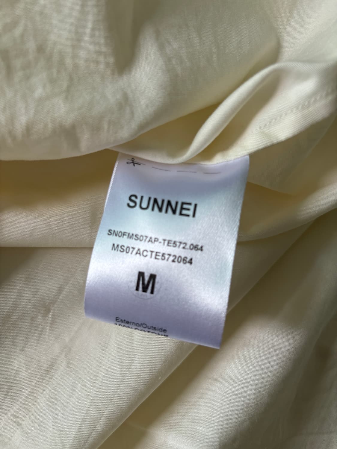 SUNNEI 써네이 더블 오버셔츠 M 상품이미지6