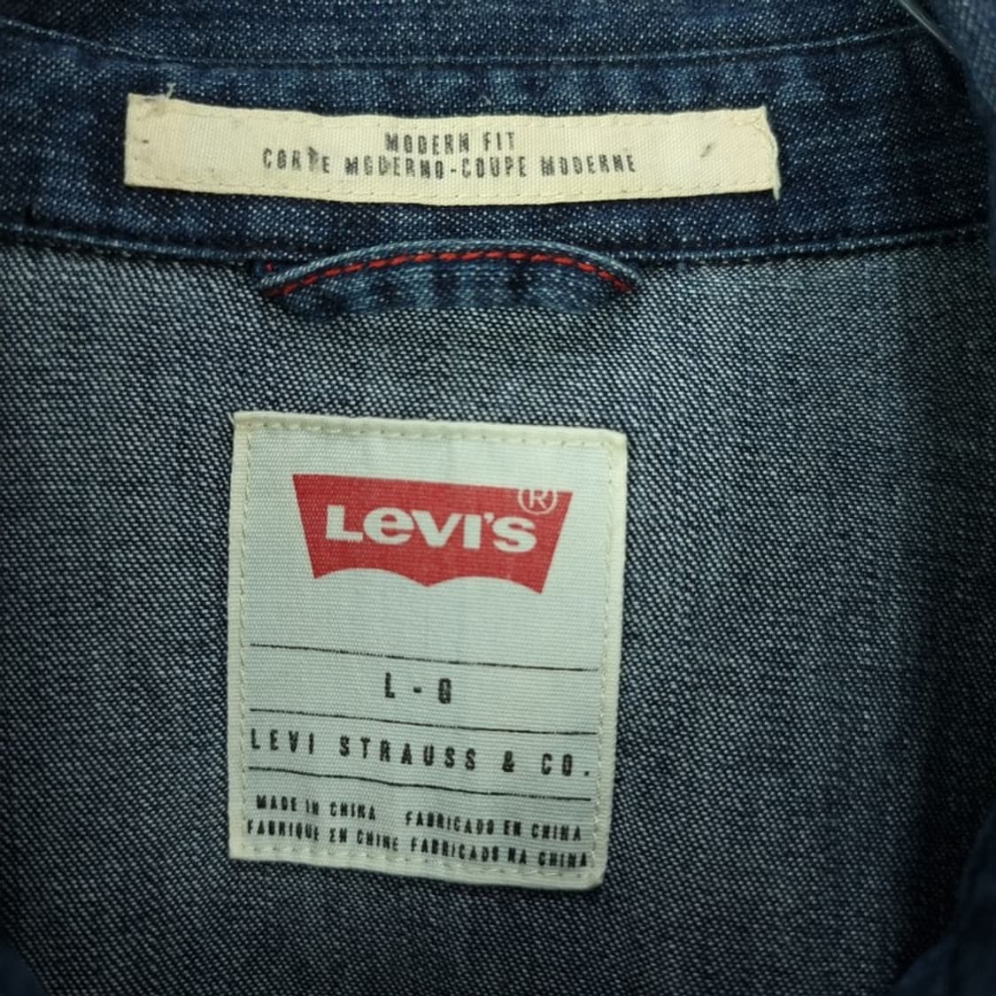 [리바이스] 웨스턴 데님 셔츠 M19388 상품이미지8