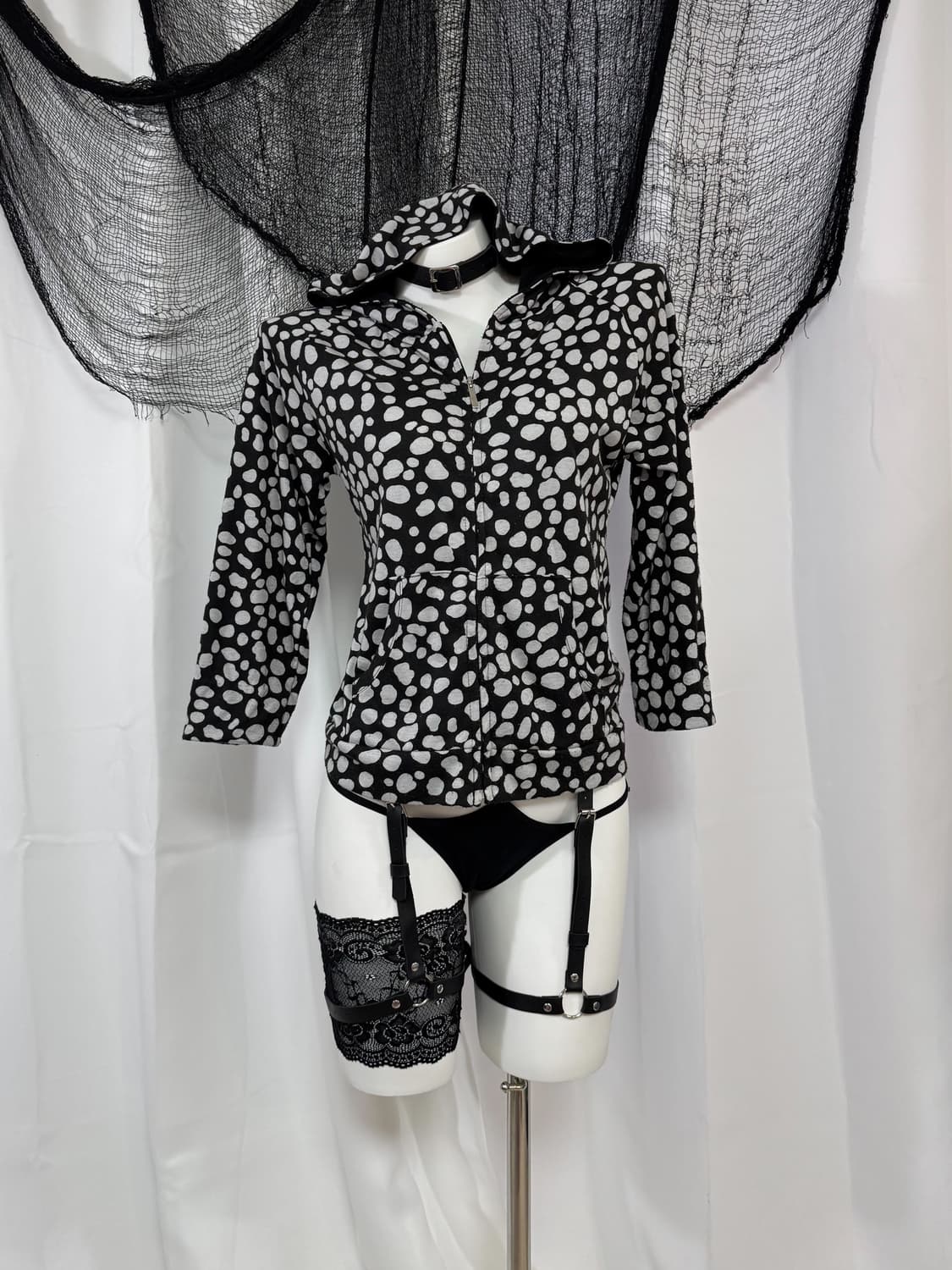 printing hood zip up 상품이미지2