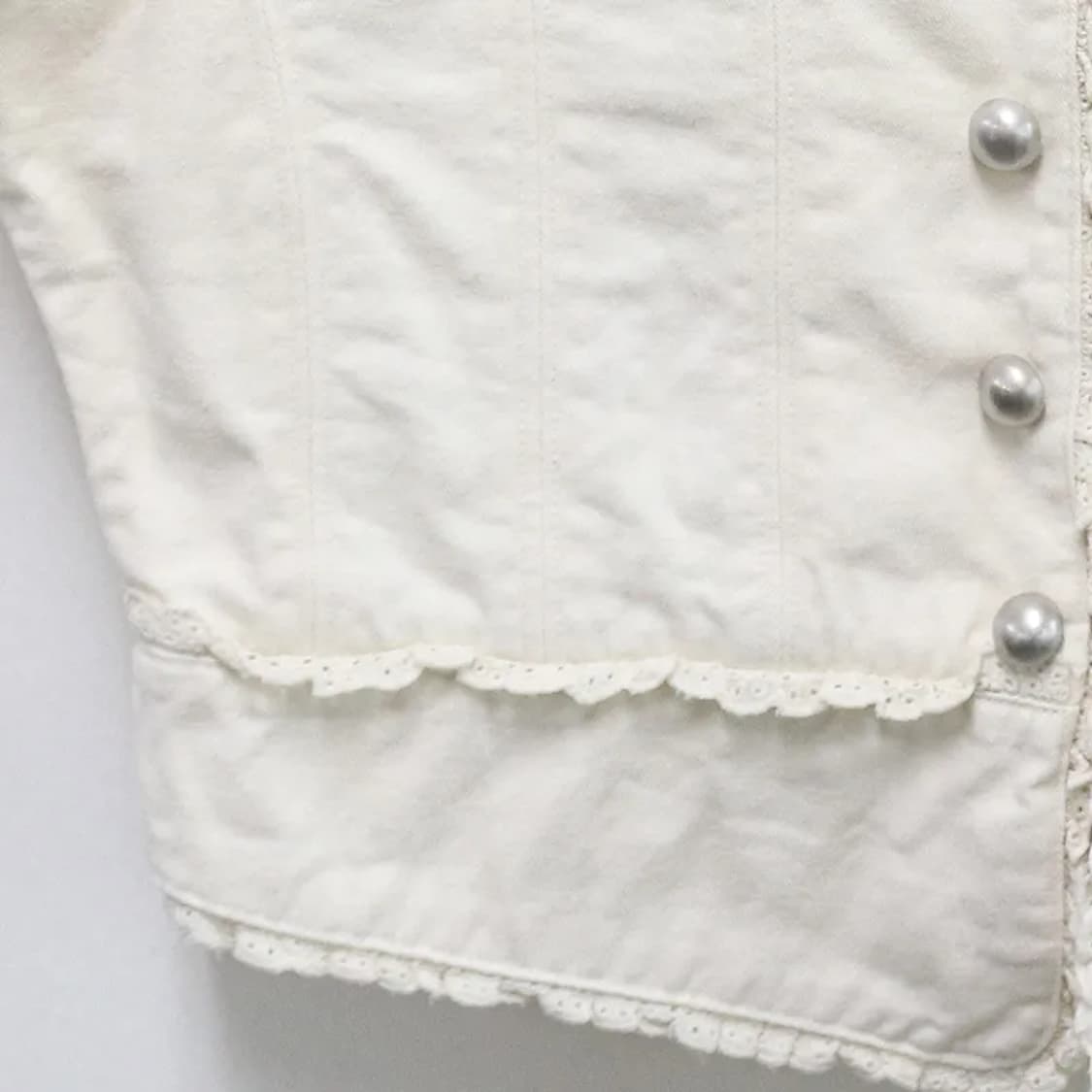 JENNYFER 레이스 디테일 베스트 59231 상품이미지6