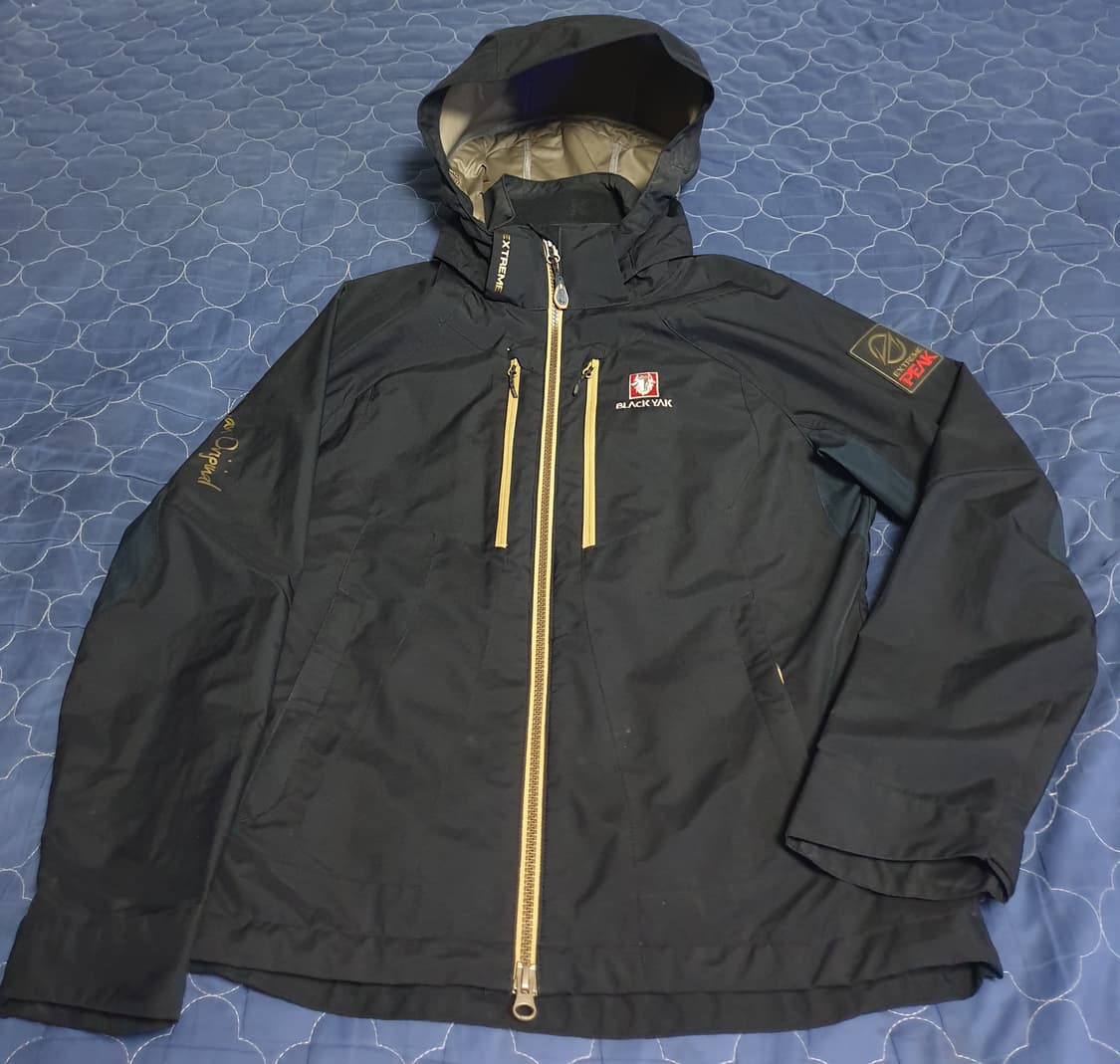 블랙야크 우먼 히말라야 익스트림 윈드스토퍼 바람막이 블랙 (S) 상품이미지1