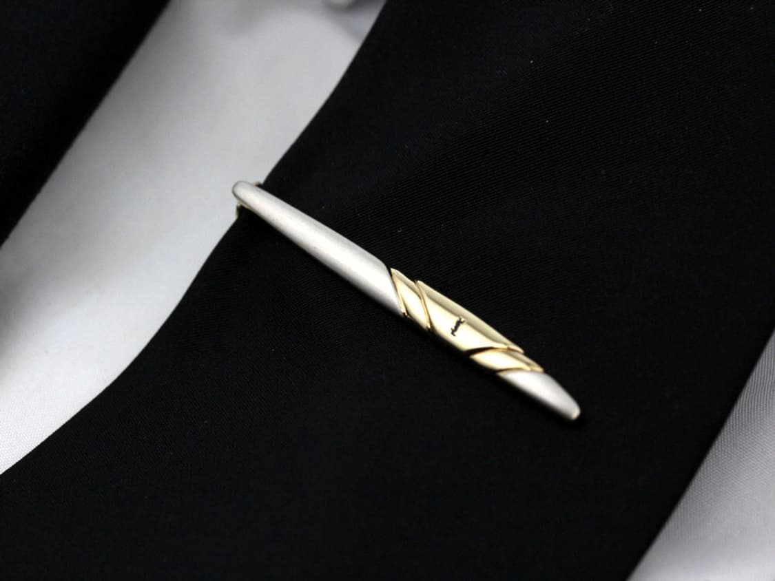 입생로랑 A-등급 5.4cm 남자 명품 넥타이핀 상품이미지6