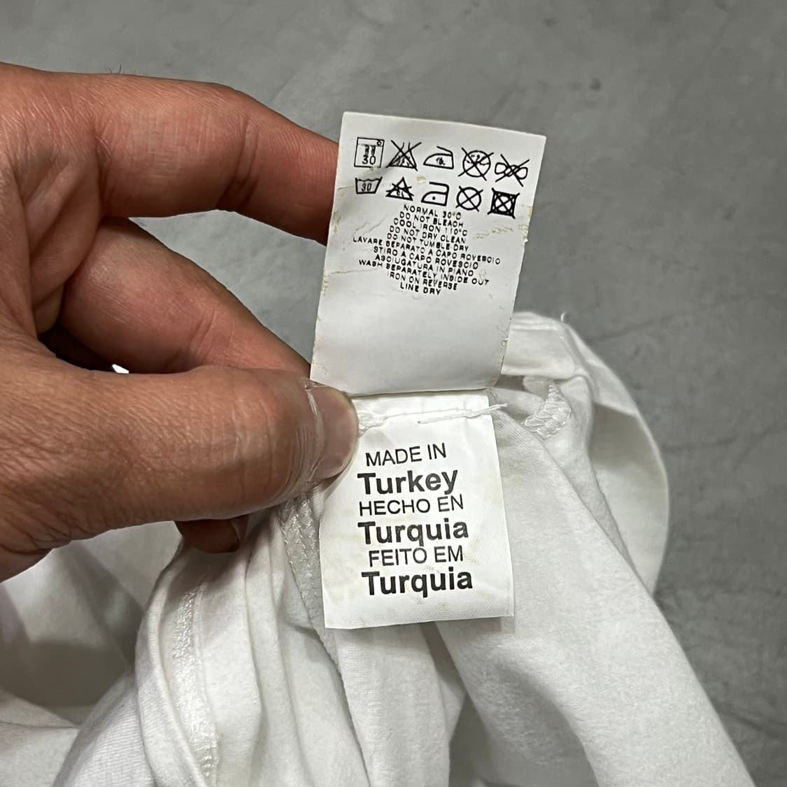  모스키노 자수로고 반팔티 y16266 상품이미지9