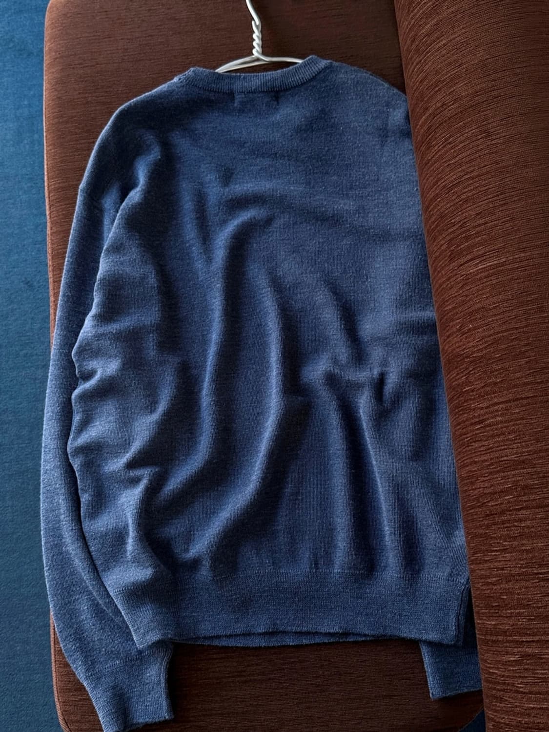 High gauge washable wool blend knit top 상품이미지5