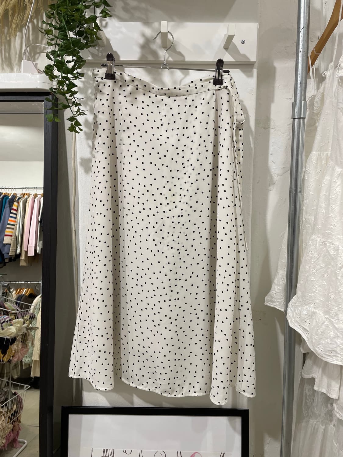 dot wrap skirt 상품이미지7
