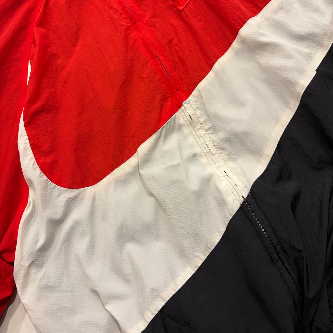 [XL] 나이키 빅스우시 우븐 자켓 레드/블랙 바람막이 C715 상품이미지5