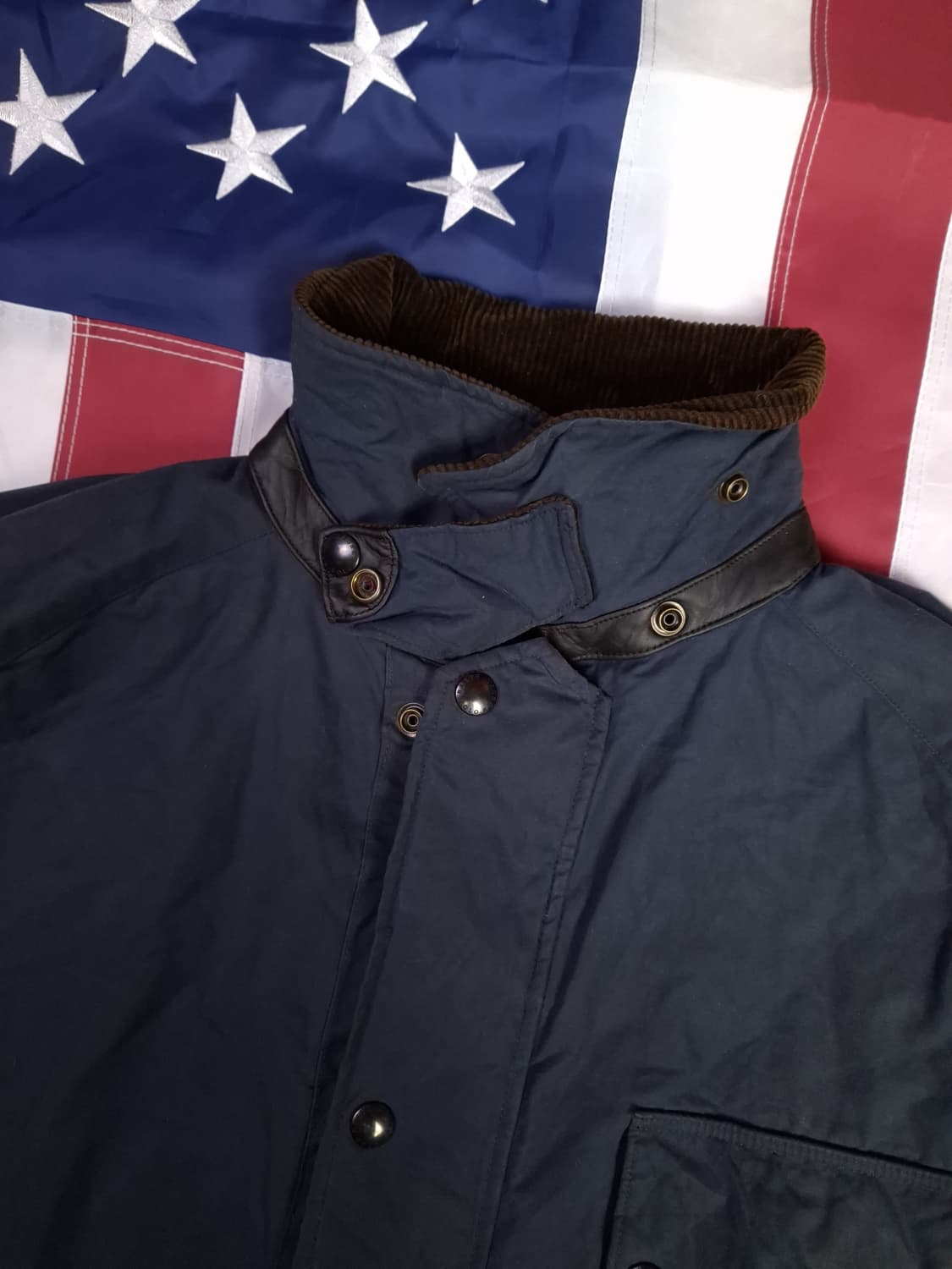 오리지날 랄프로렌폴로 타탄체크 왁스 자켓 상품이미지3