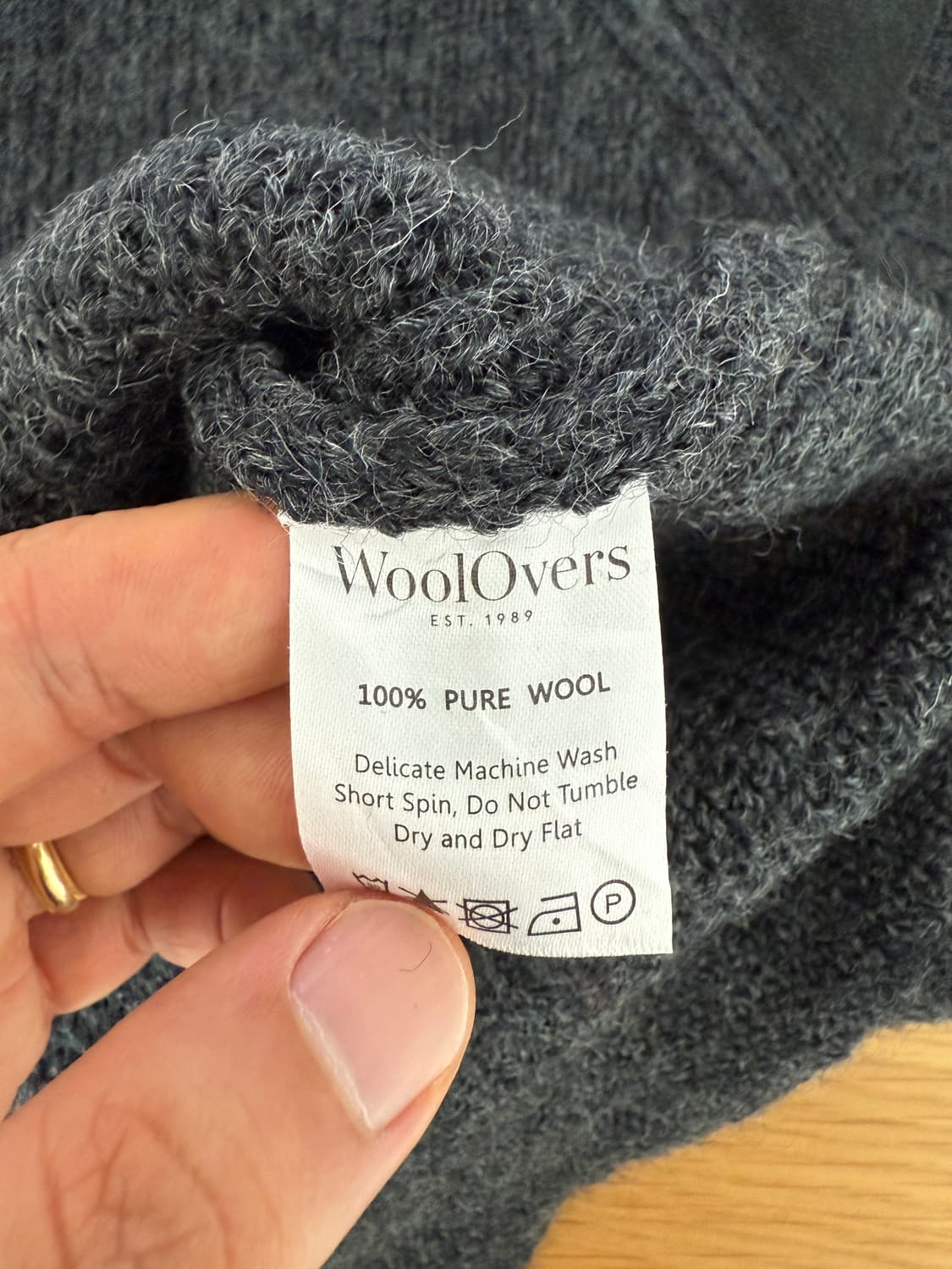 WoolOvers 코만도 울 하프집업 상품이미지8