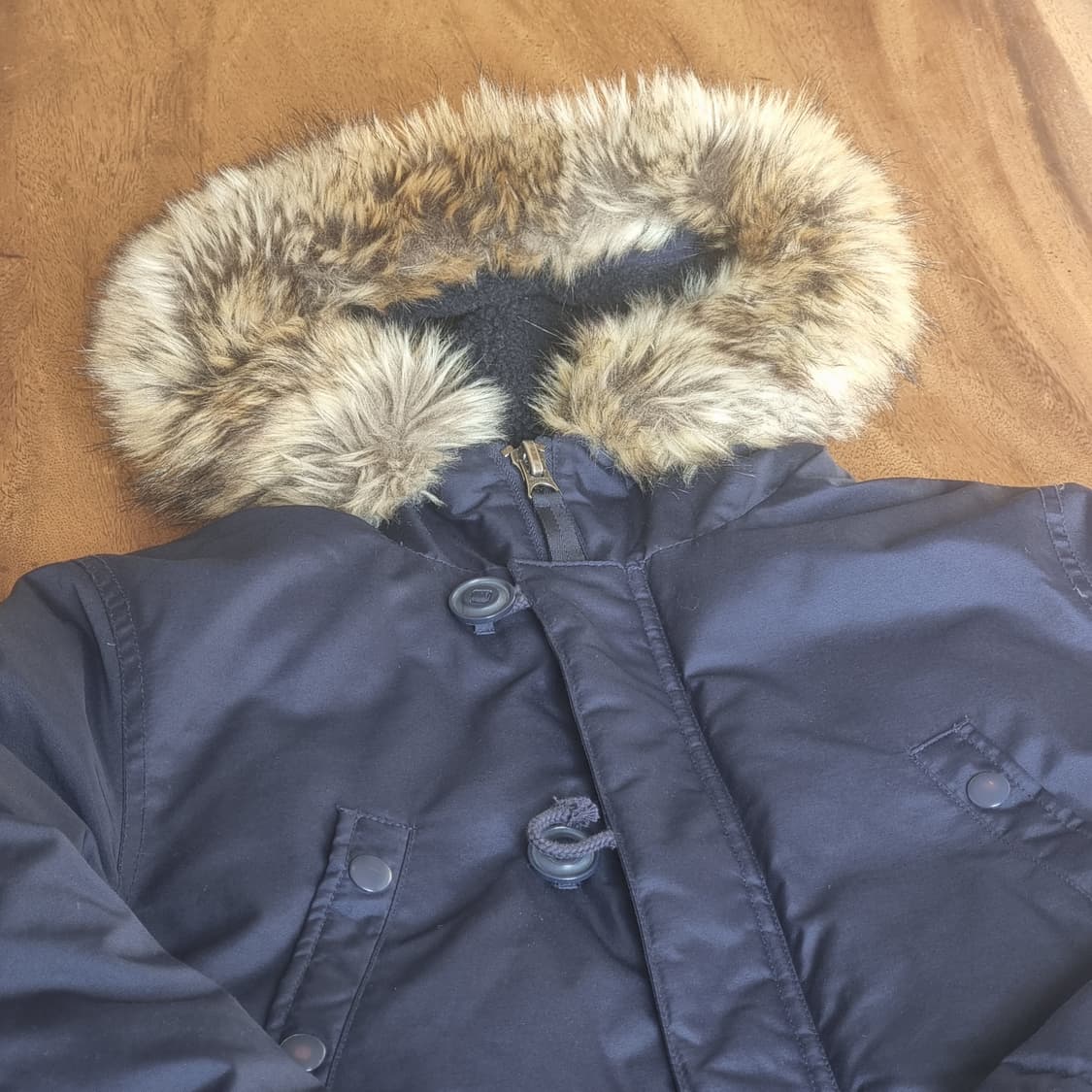 폴로 랄프로렌 네이비 다운 패딩 자켓 상품이미지4