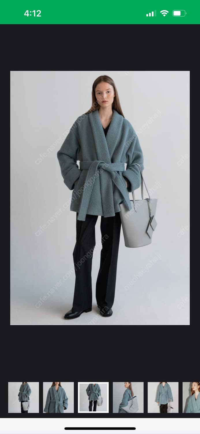 문달 숄 하프코트 상품이미지2