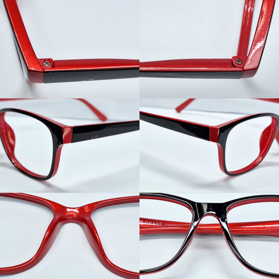 포스터그랜트 ns1022 kinley red 레드 스퀘어 뿔테 안경테 상품이미지6