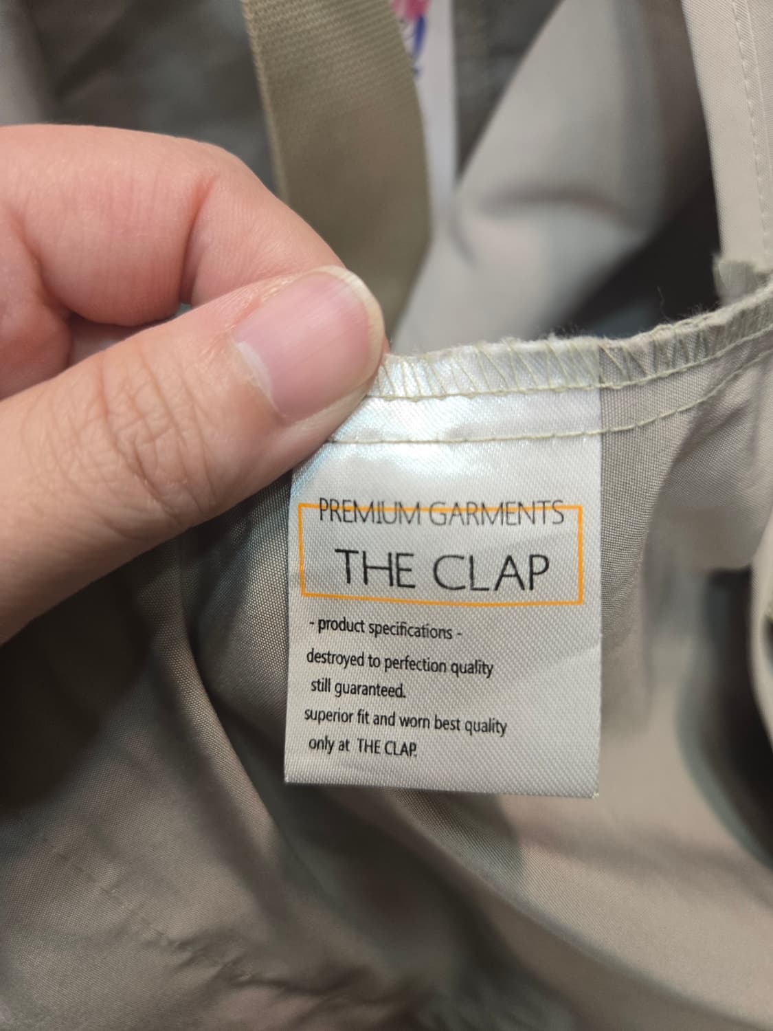 THE CLAP 워크웨어 베스트 조끼 상품이미지5