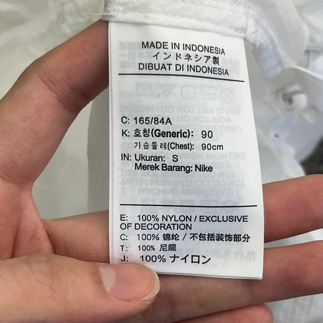 나이키 SB 우븐 여성 아노락 경량 바람막이 (S) 상품이미지5