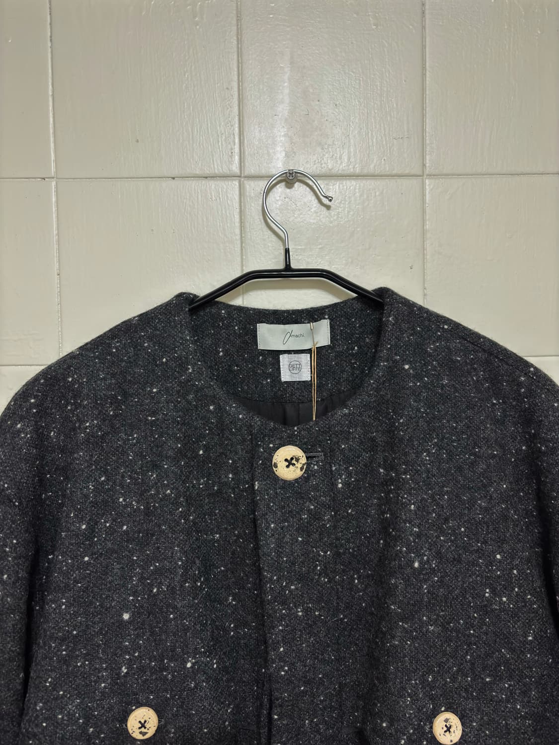 아마치 오버 레이드 코트 상품이미지4