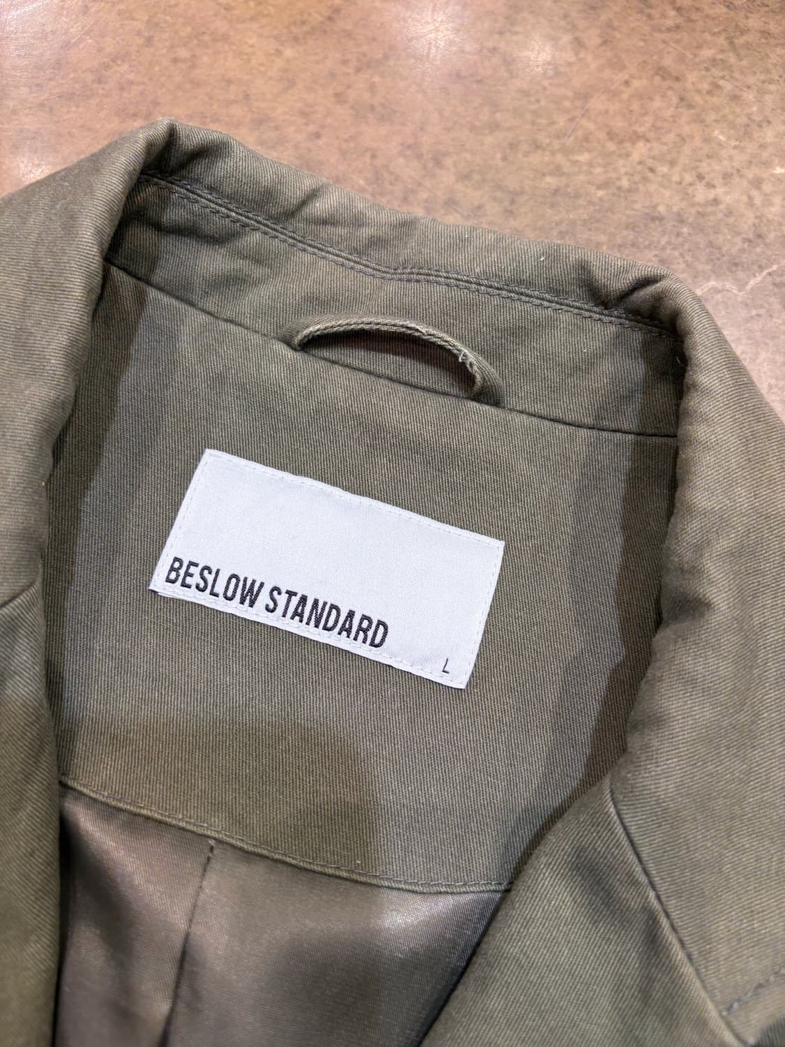 Beslow standard 카키 자켓 #csz79 상품이미지3