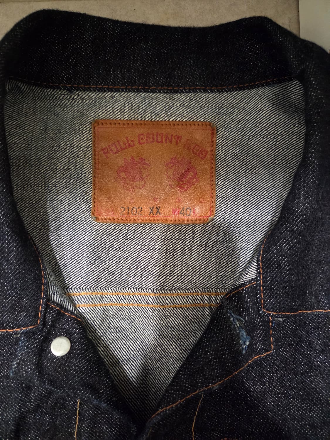 풀카운트 2102xx 40사이즈 상품이미지2