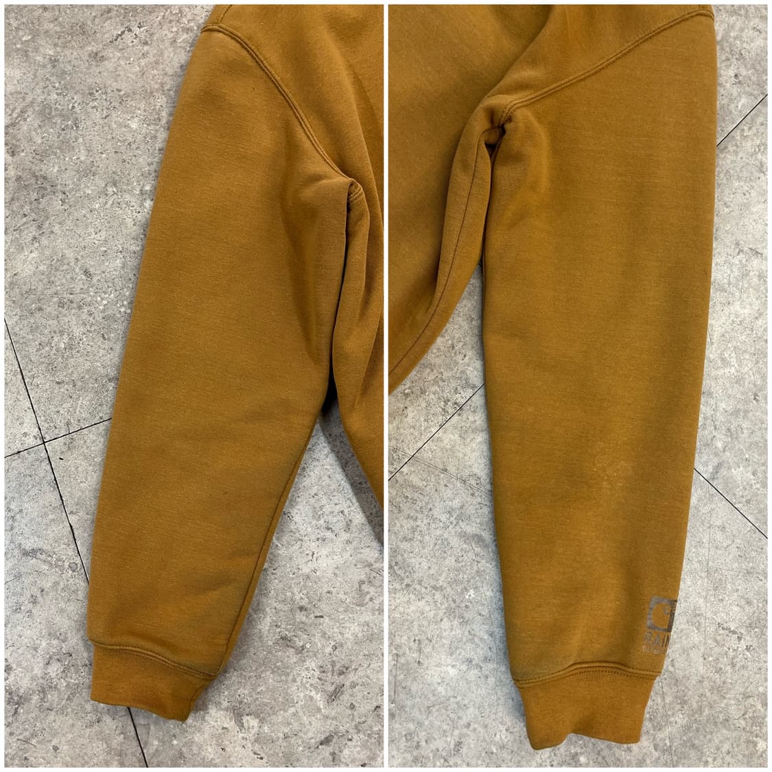 칼하트 후드집업 카멜 M #csz2650 상품이미지7