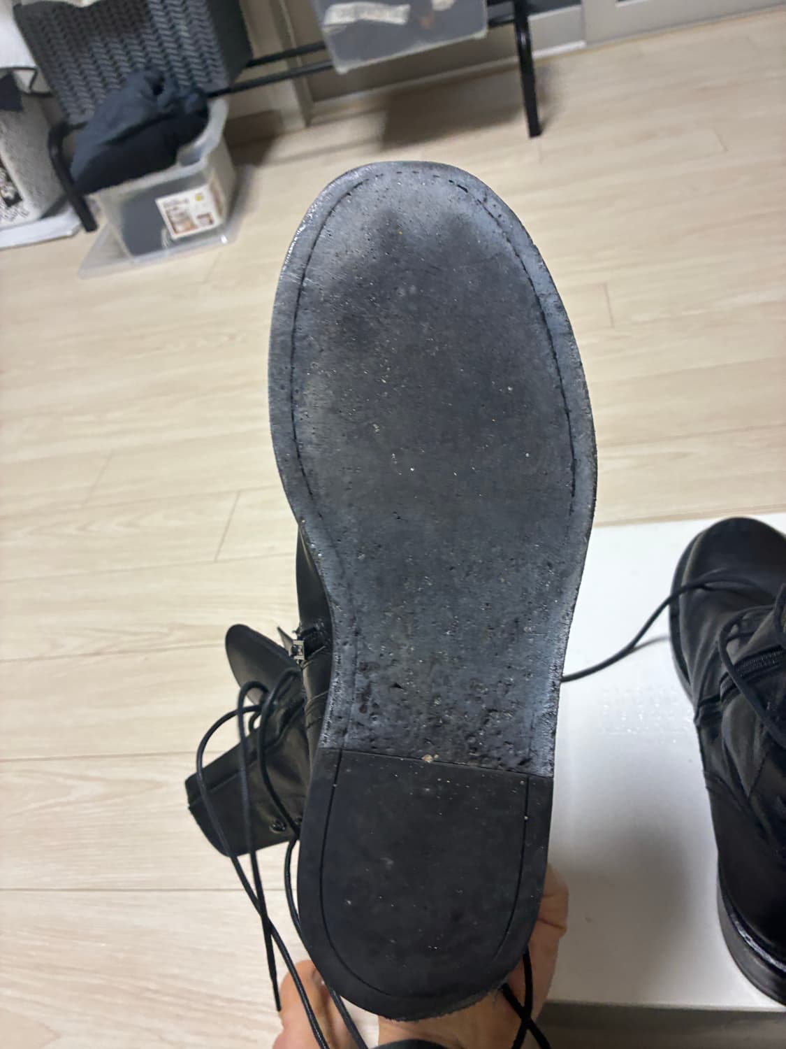 앤드뮐미스터 백레이스 부츠 44 상품이미지7