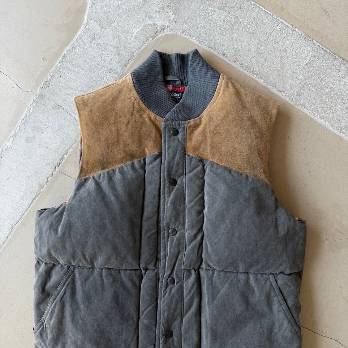 90s 폴로 랄프로렌 다운 베스트 상품이미지4