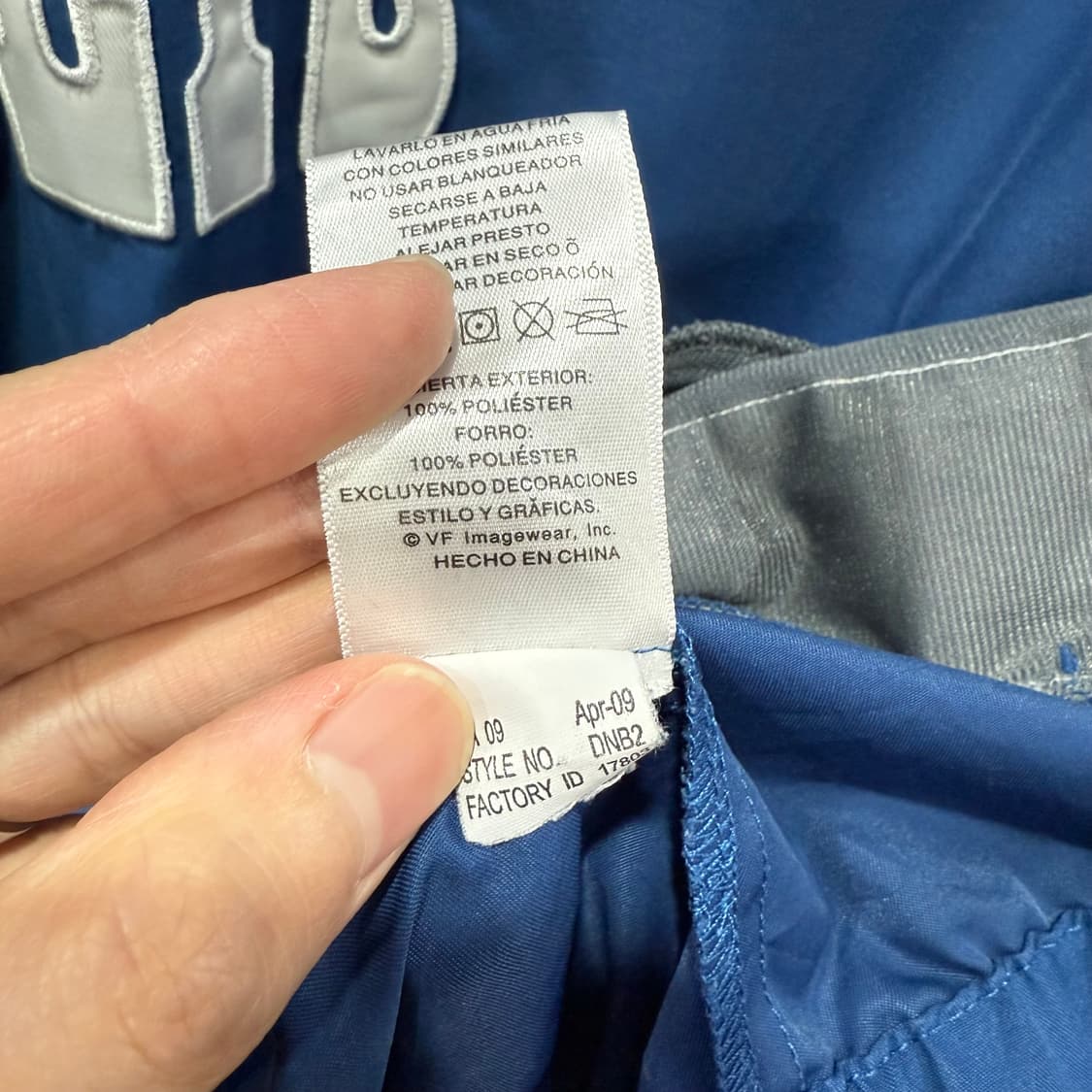 L NFL 팀 어패럴 COLTS USA 빈티지 웜업 롱슬리브 바막 티셔츠 상품이미지5