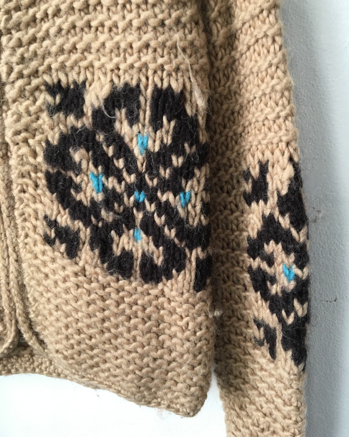 Nordic mood knit zip up 상품이미지4