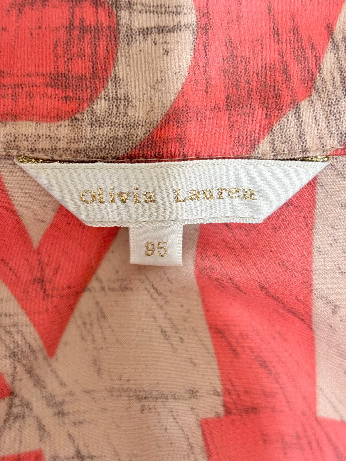 올리비아로렌ㅡ 러플 장식 블라우스 호칭 95/상태최상 상품이미지5