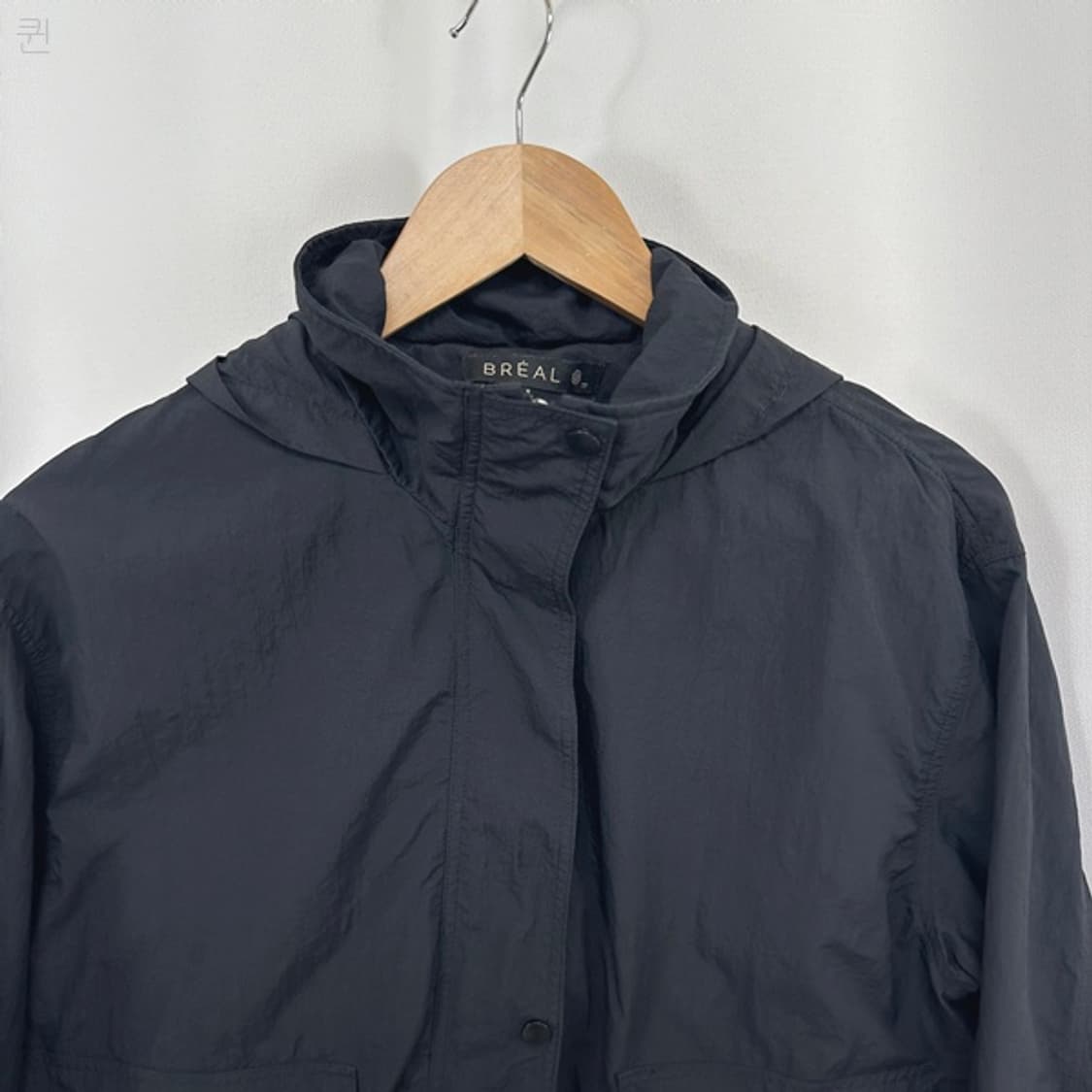 브리엘 여자 나일론 집업자켓 검정 77 상품이미지2