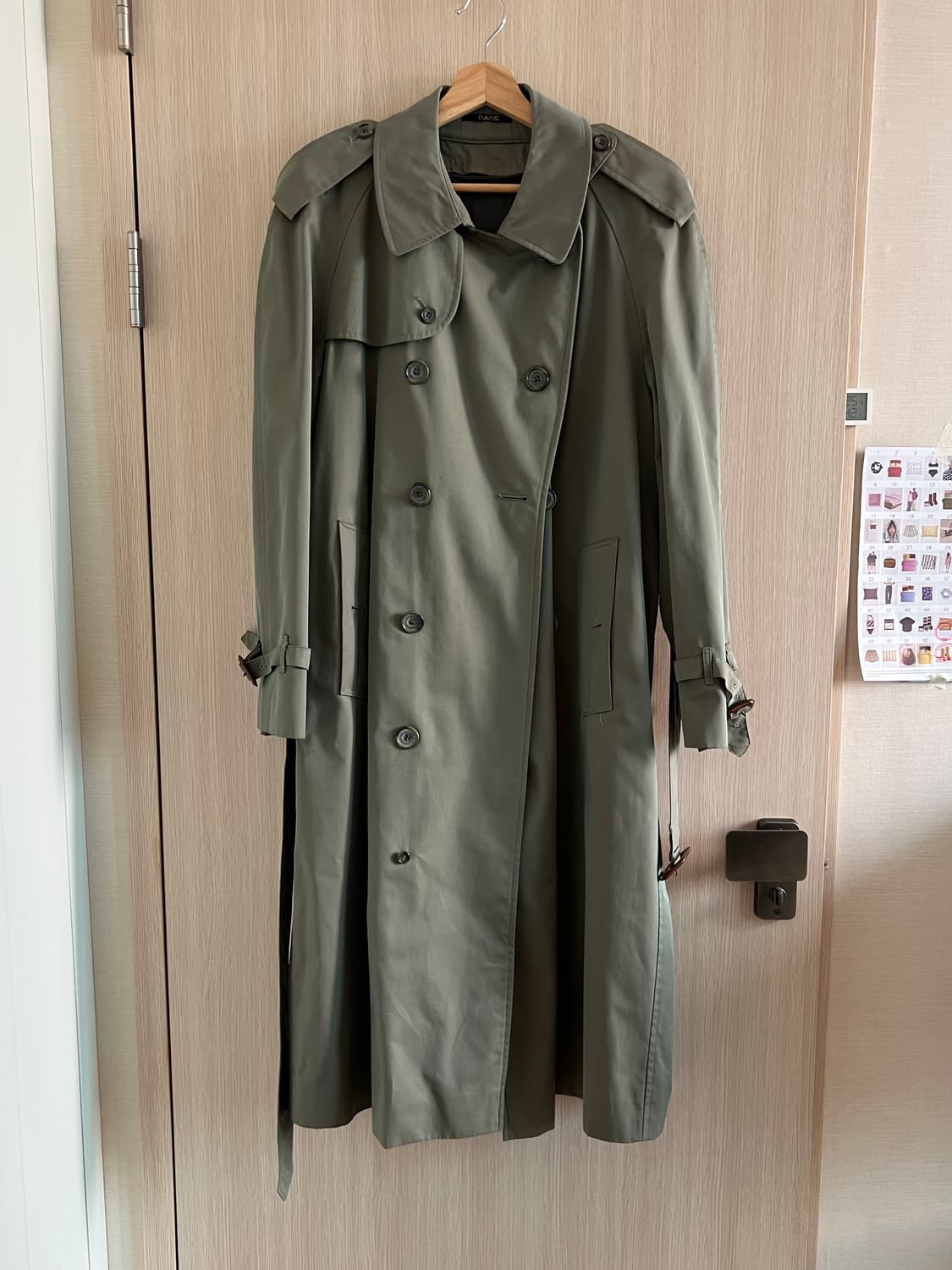 닥스 트렌치 코트 (빈티지/ 상태좋음) 상품이미지2