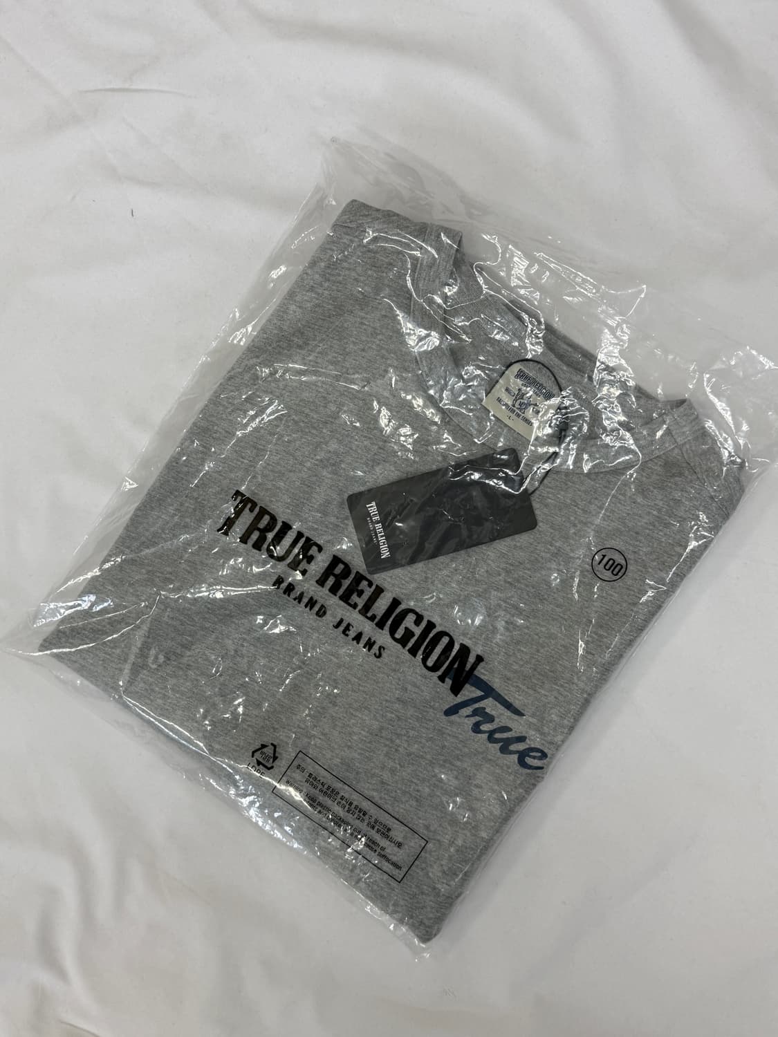 [새제품]트루릴리전 롱슬리브 그레이 L 상품이미지6